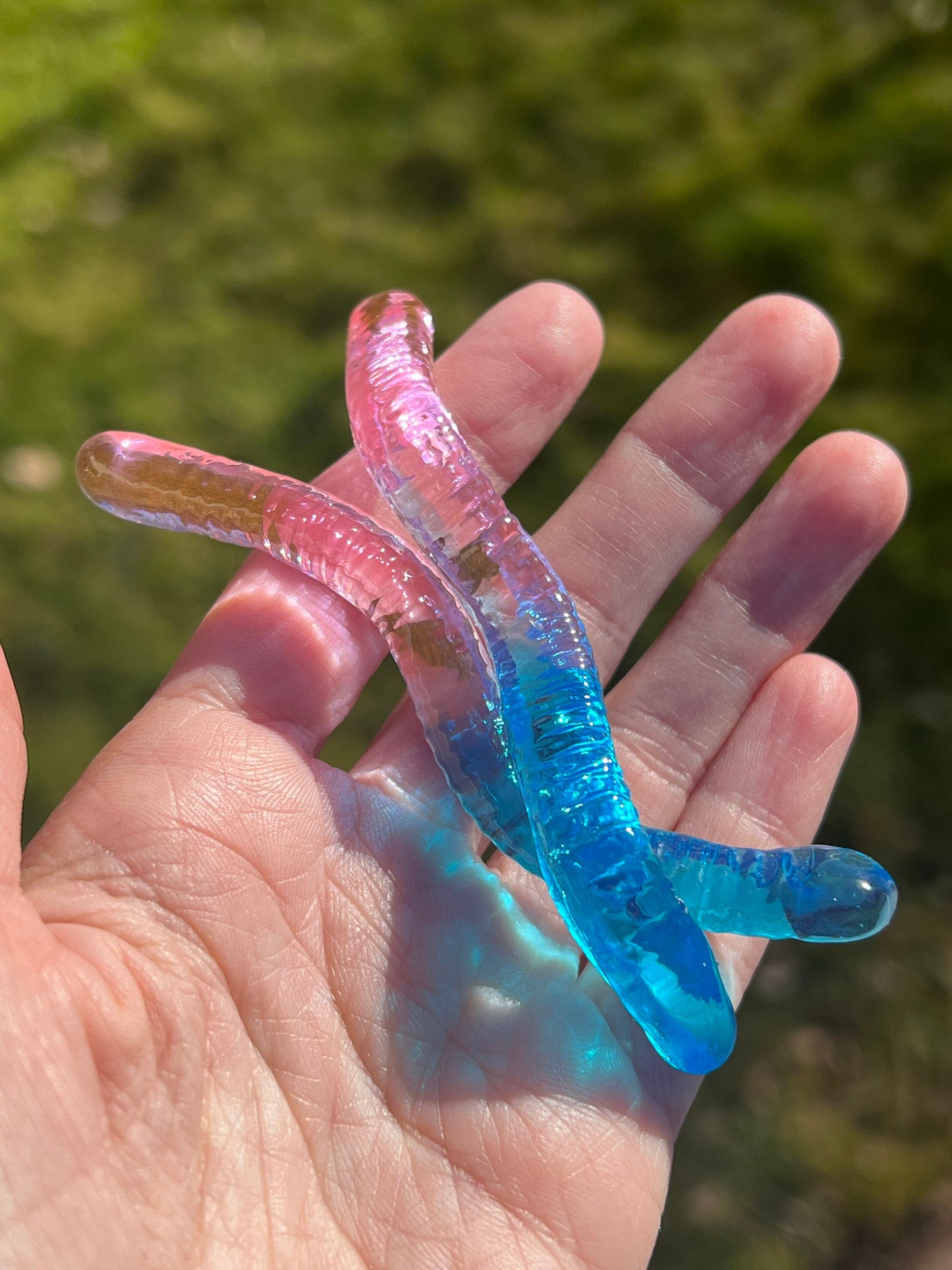 2 godismaskar silikonform / Resin form