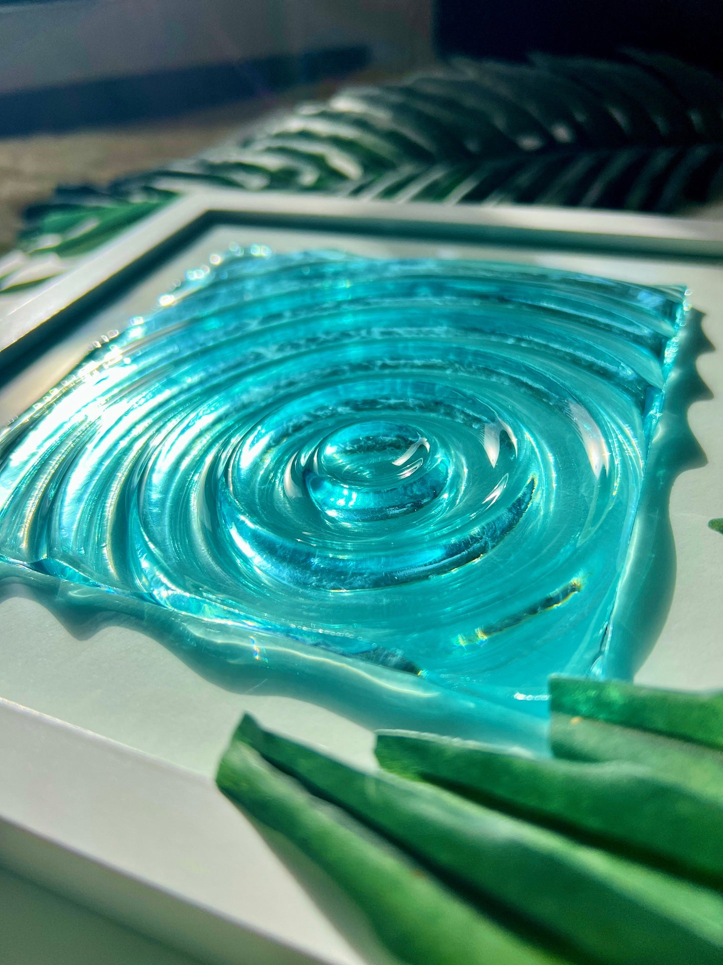 Vatten inspirerad tavla - *Ocean art*