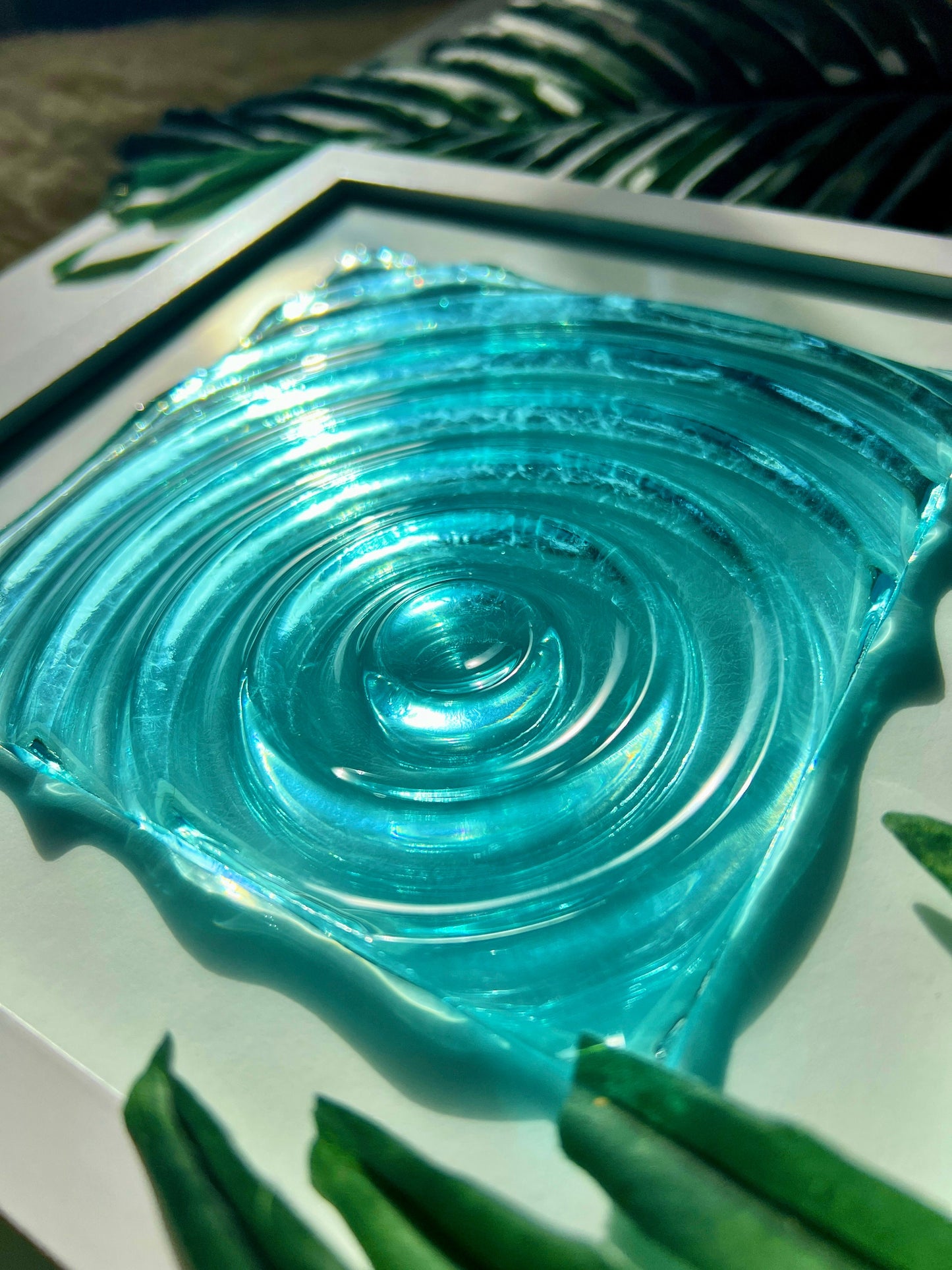 Vatten inspirerad tavla - *Ocean art*