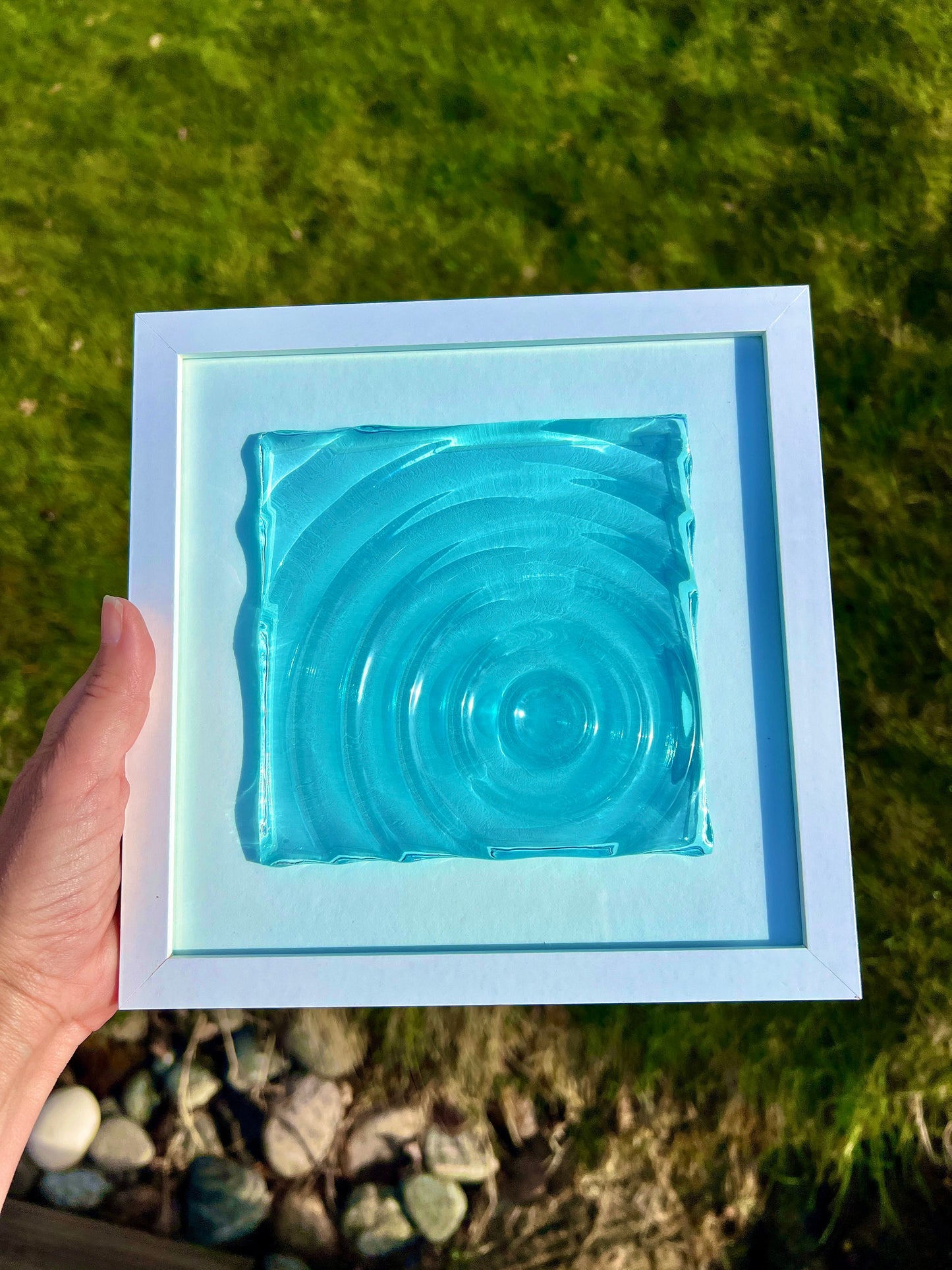 Vatten inspirerad tavla - *Ocean art*