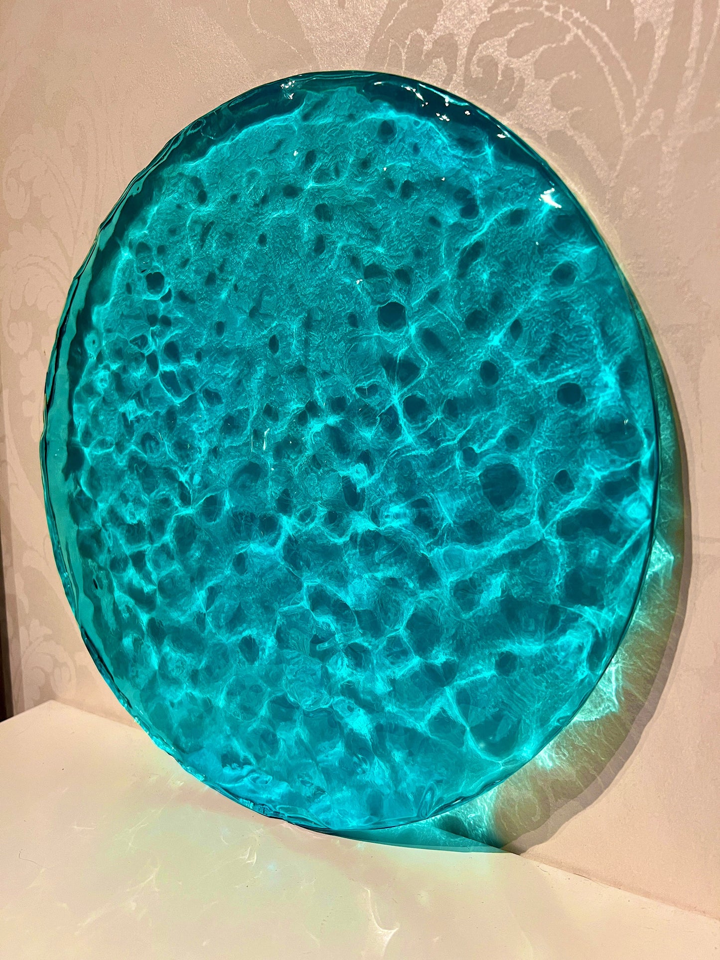 Vatten inspirerad konst 30 cm - Ocean art