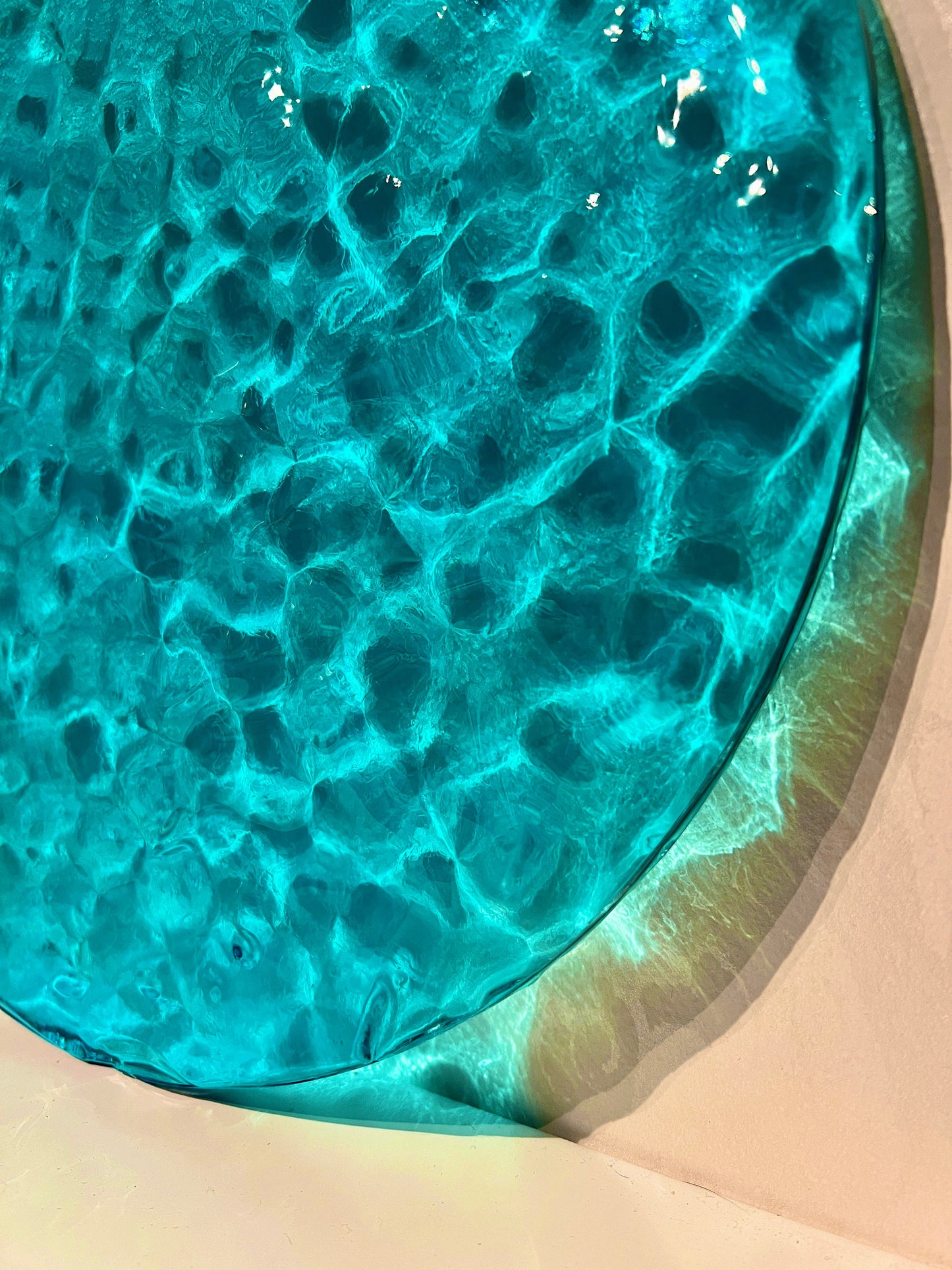 Vatten inspirerad konst 30 cm - Ocean art