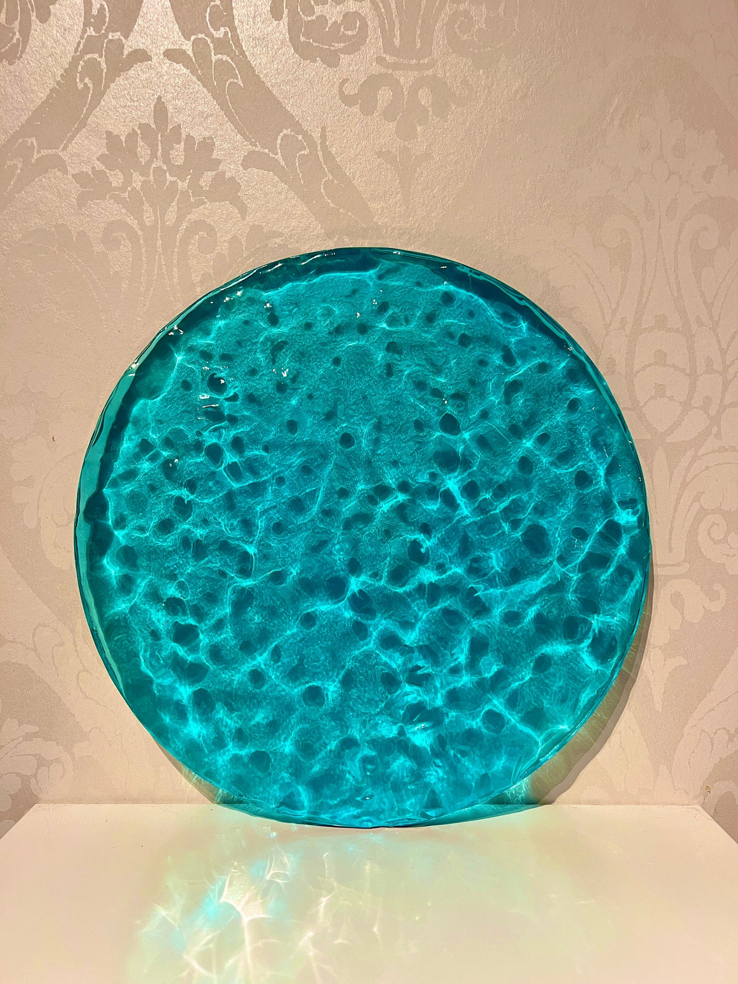 Vatten inspirerad konst 30 cm - Ocean art