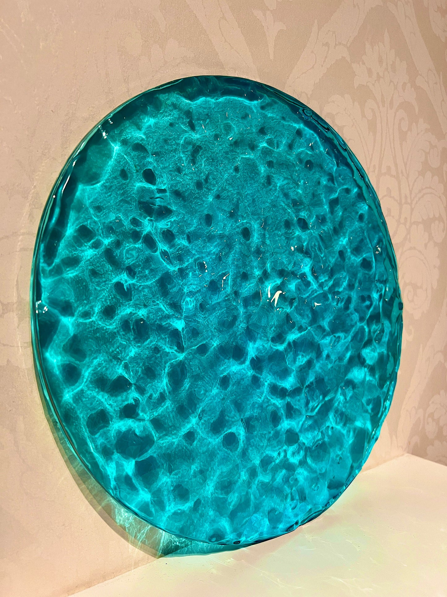 Vatten inspirerad konst 30 cm - Ocean art