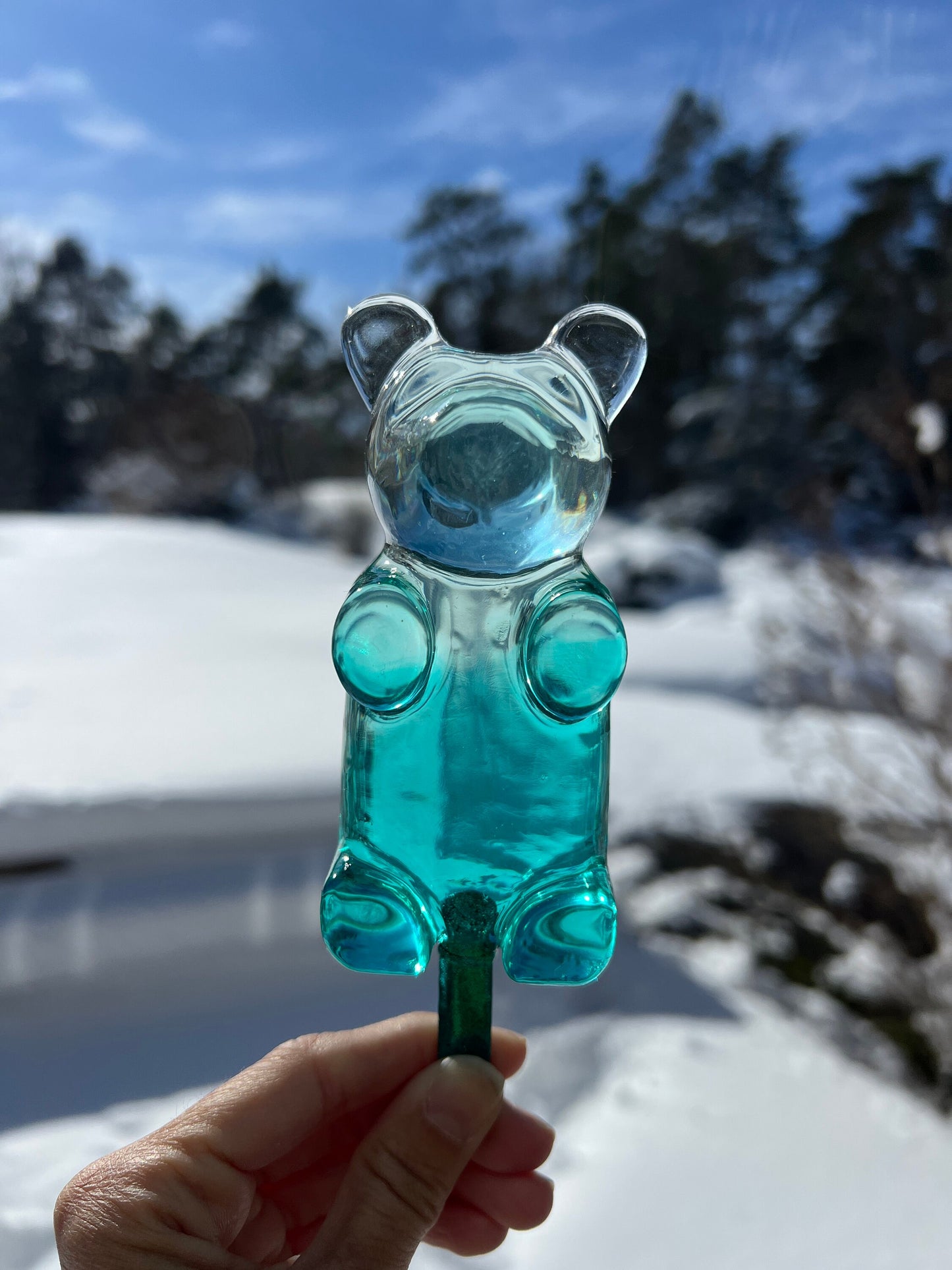 Popsicle Gummybear silicone mold / Resin mold