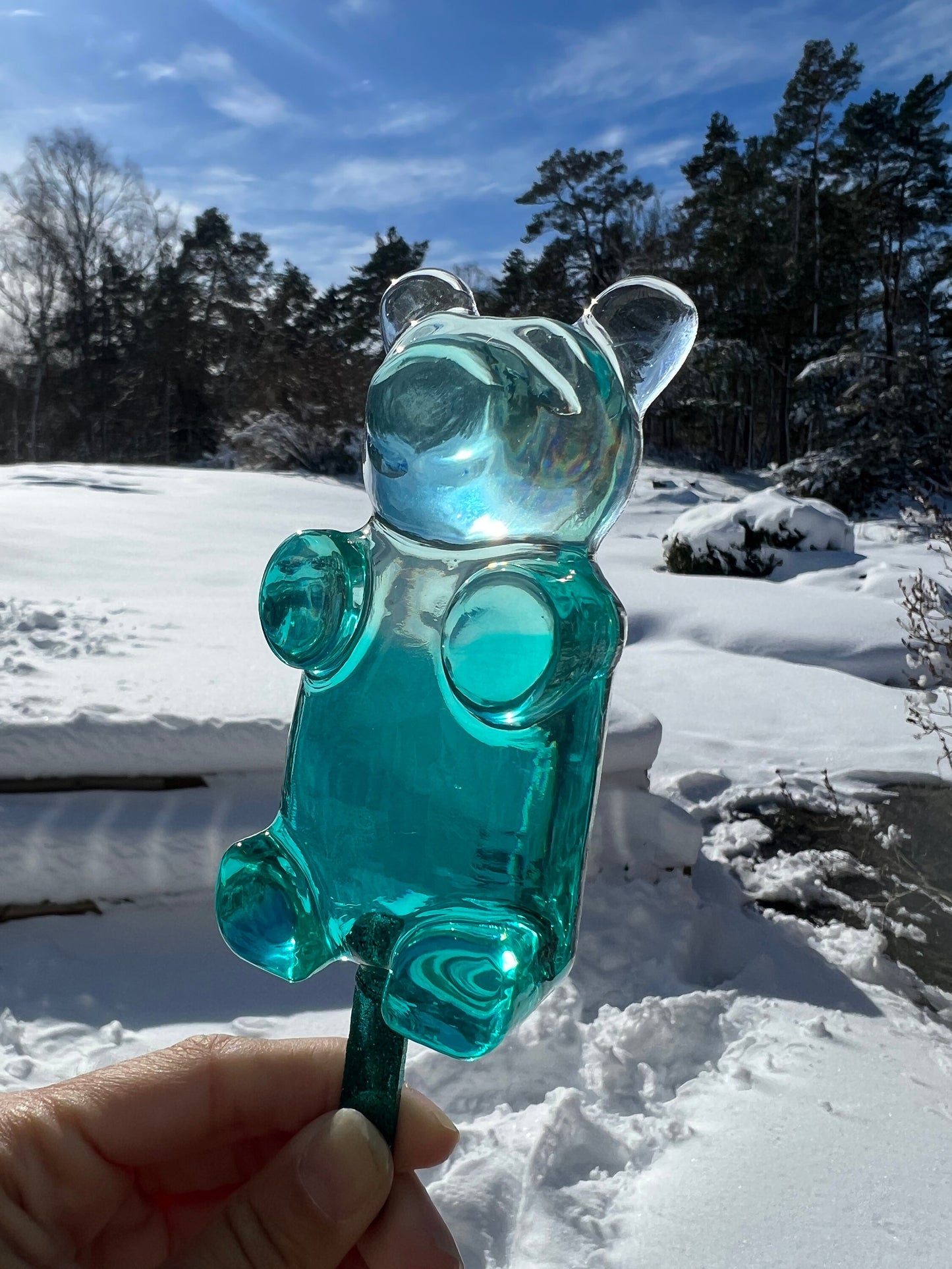 Popsicle Gummybear silicone mold / Resin mold
