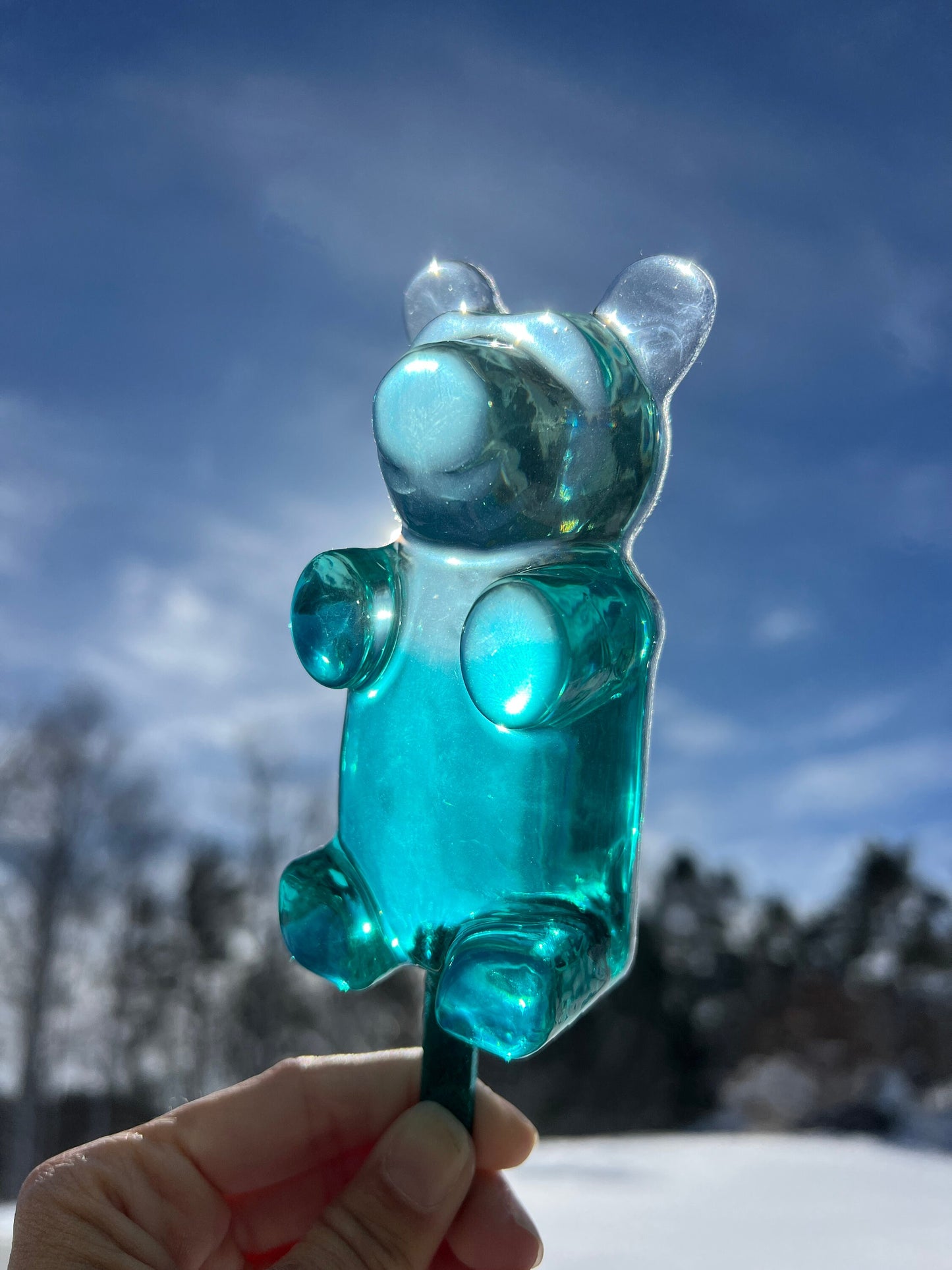 Popsicle Gummybear silicone mold / Resin mold