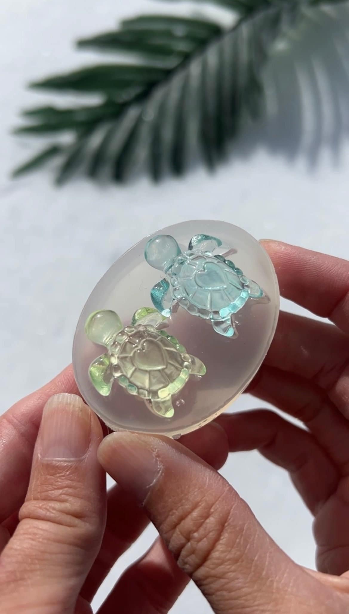 2 mini Turtle silicone mold / Resin molds