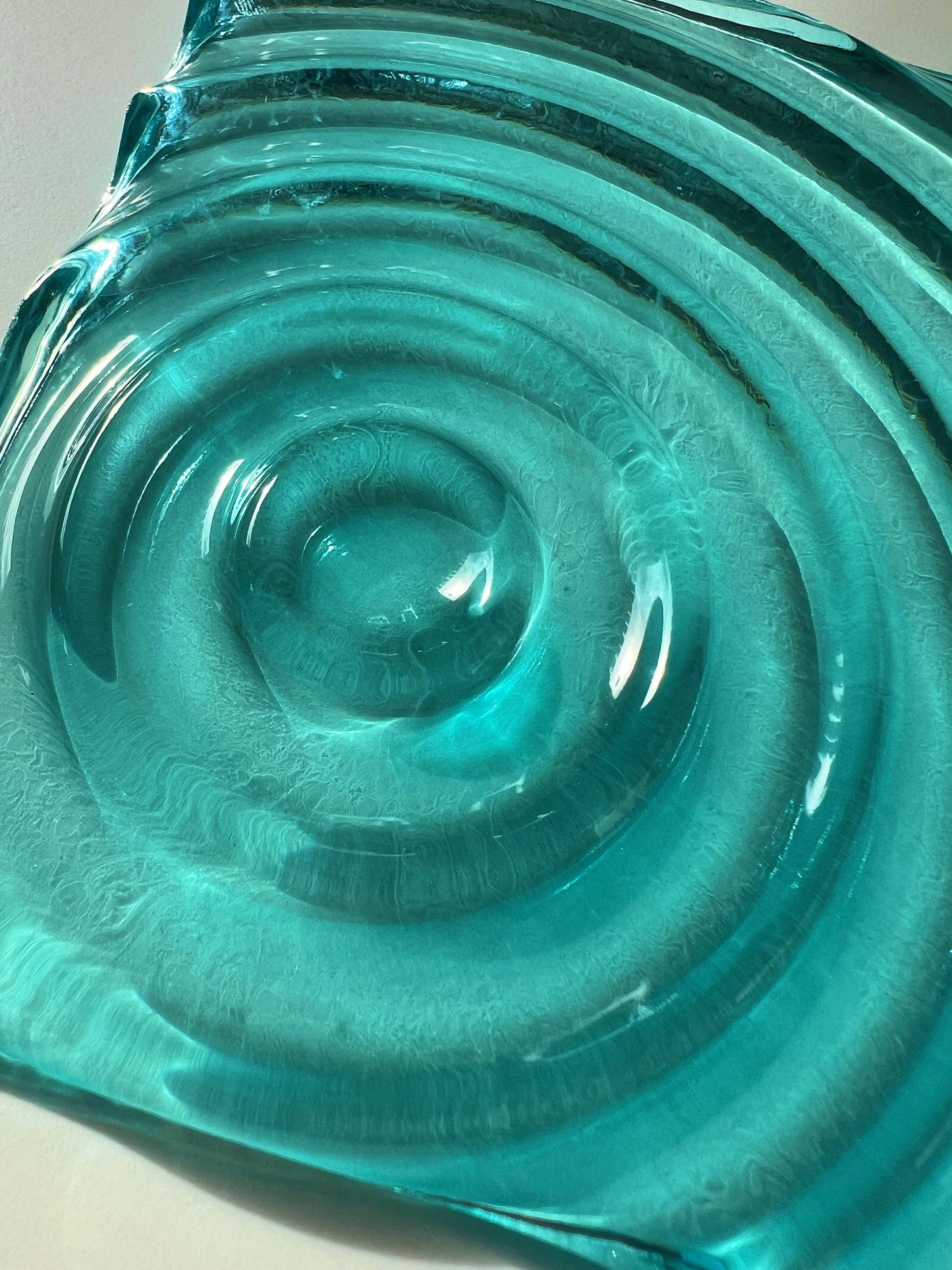 Vatten rippelstruktur silikonform / Resin form