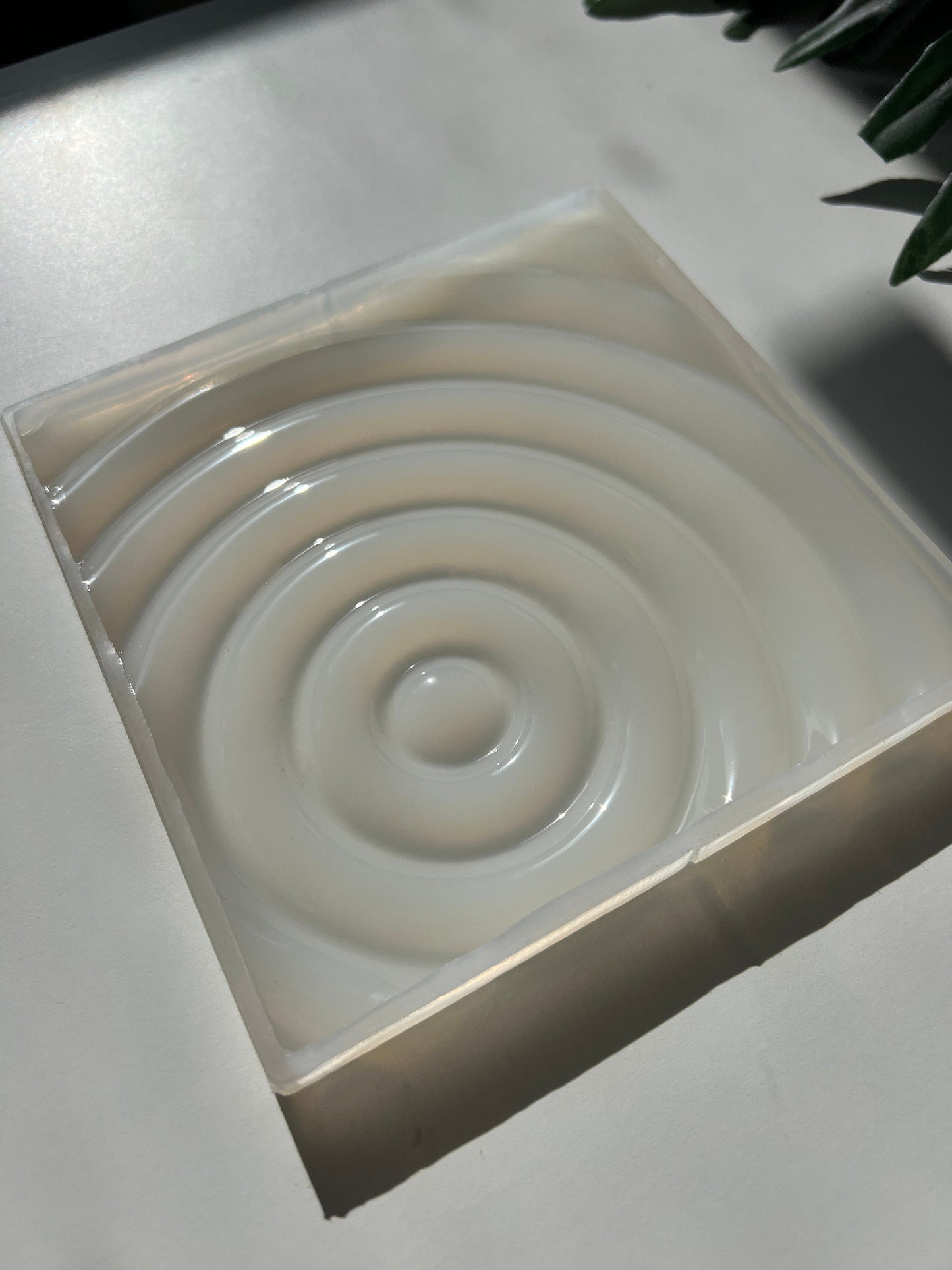 Vatten rippelstruktur silikonform / Resin form