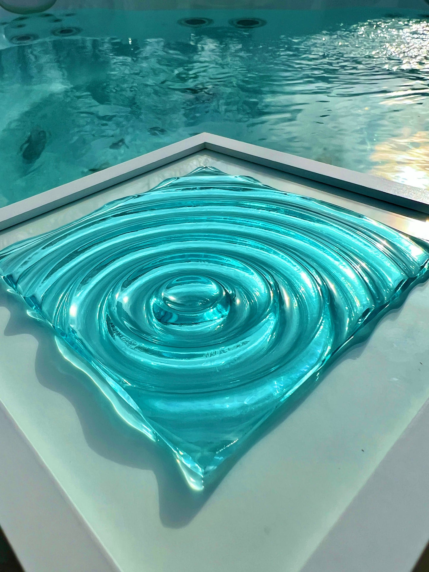 Vatten inspirerad tavla - *Ocean art*