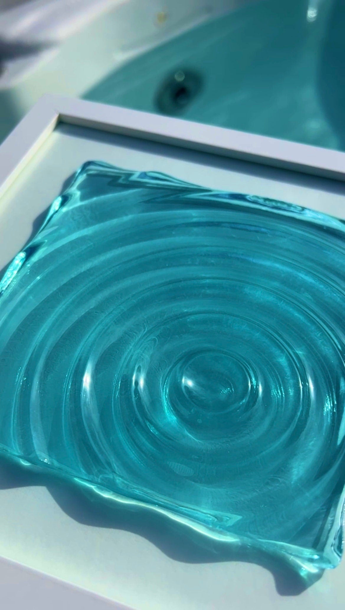 Vatten inspirerad tavla - *Ocean art*