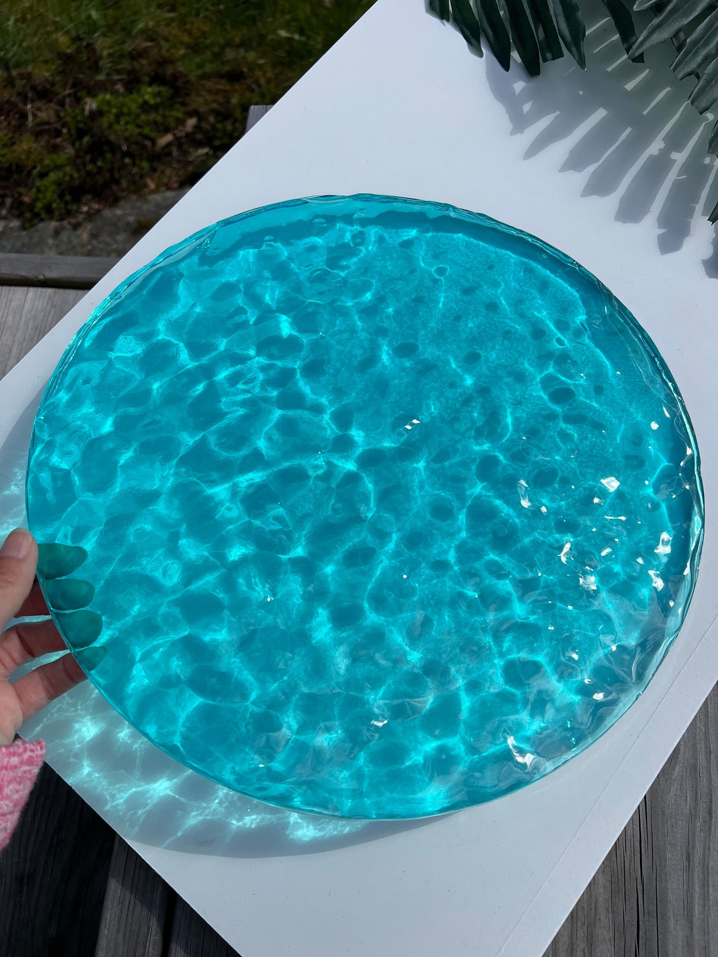 Big Water ripple silicone mold 30 cm / Resin mold