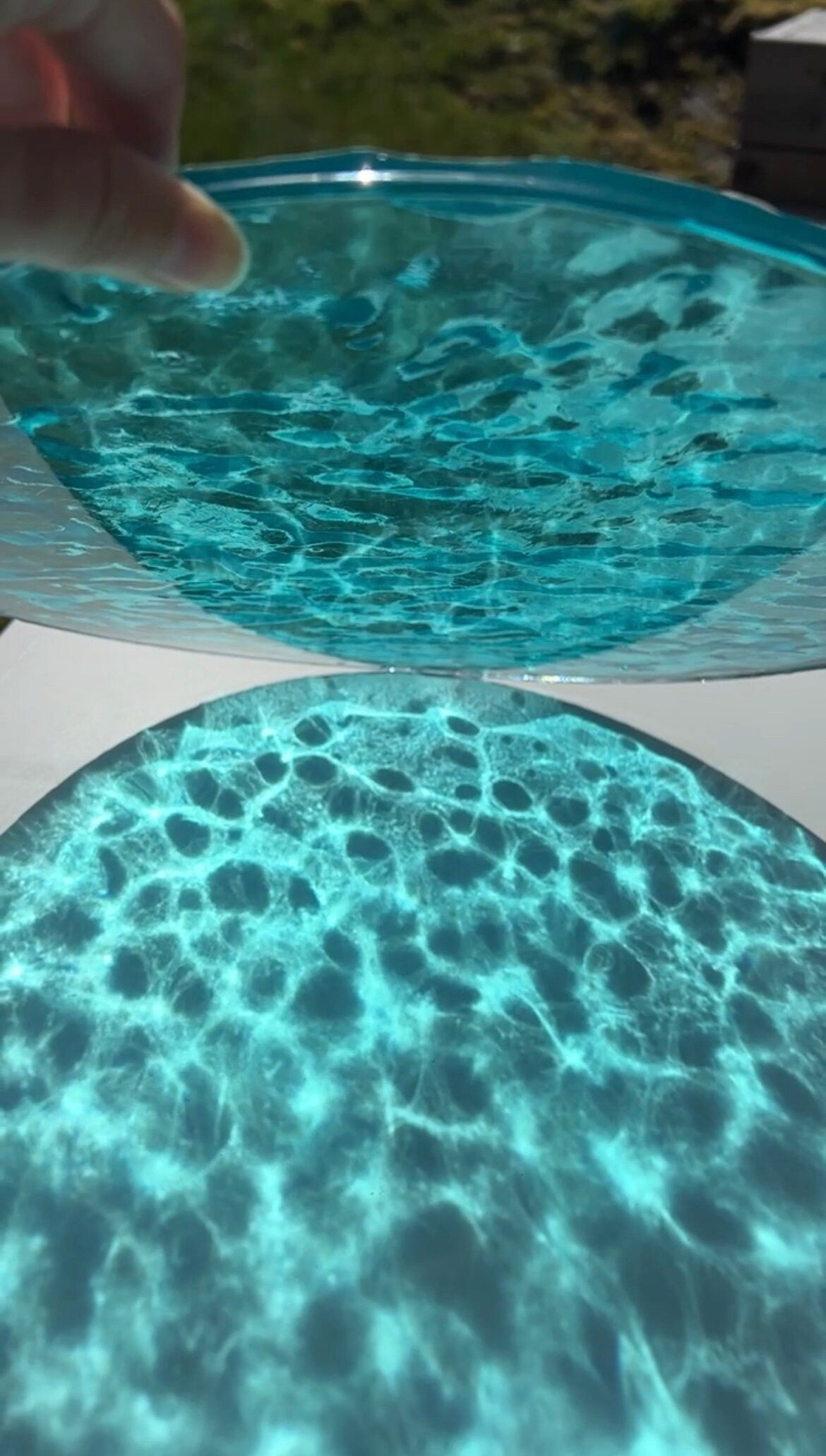 Big Water ripple silicone mold 30 cm / Resin mold