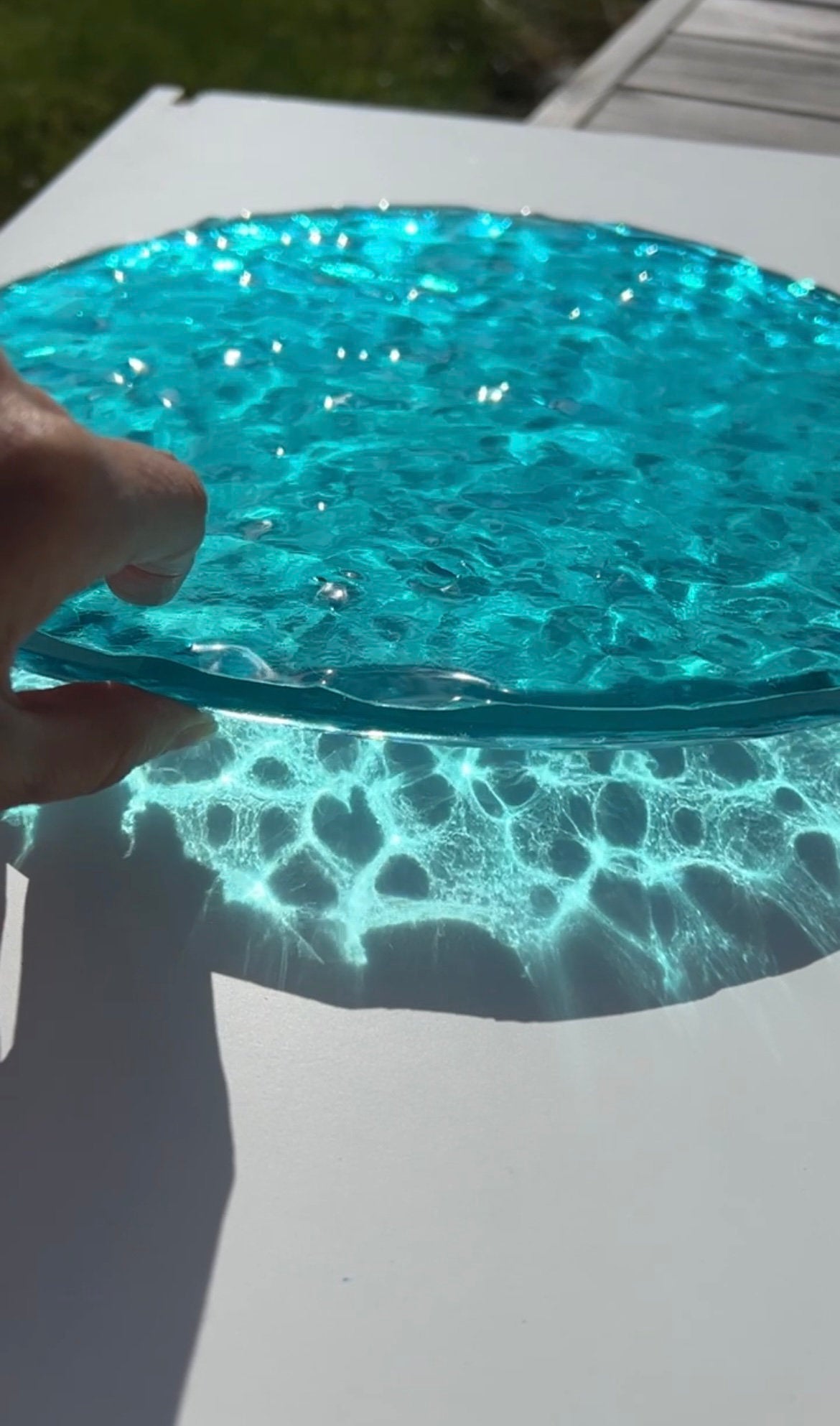 Big Water ripple silicone mold 30 cm / Resin mold