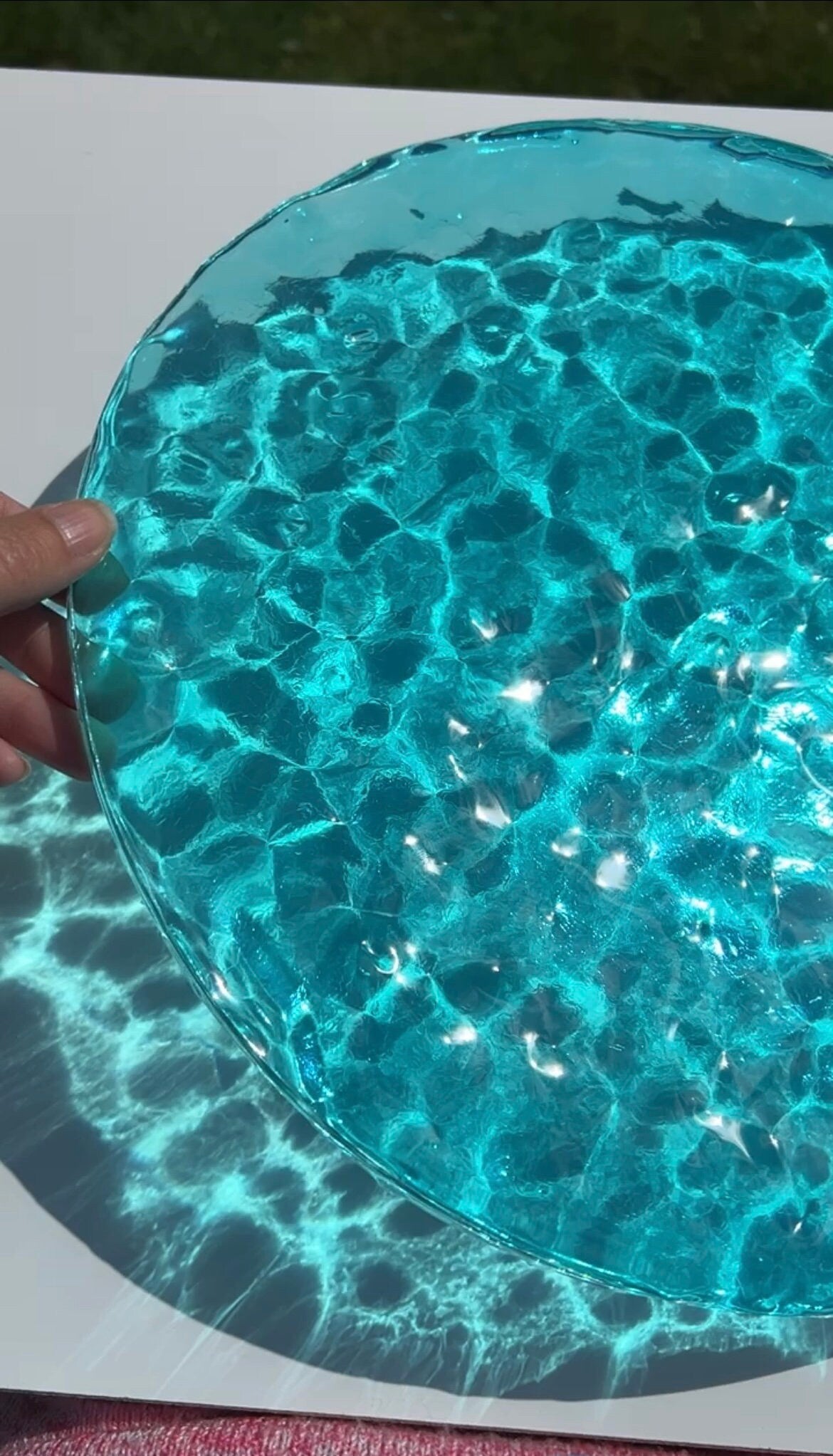 Big Water ripple silicone mold 30 cm / Resin mold
