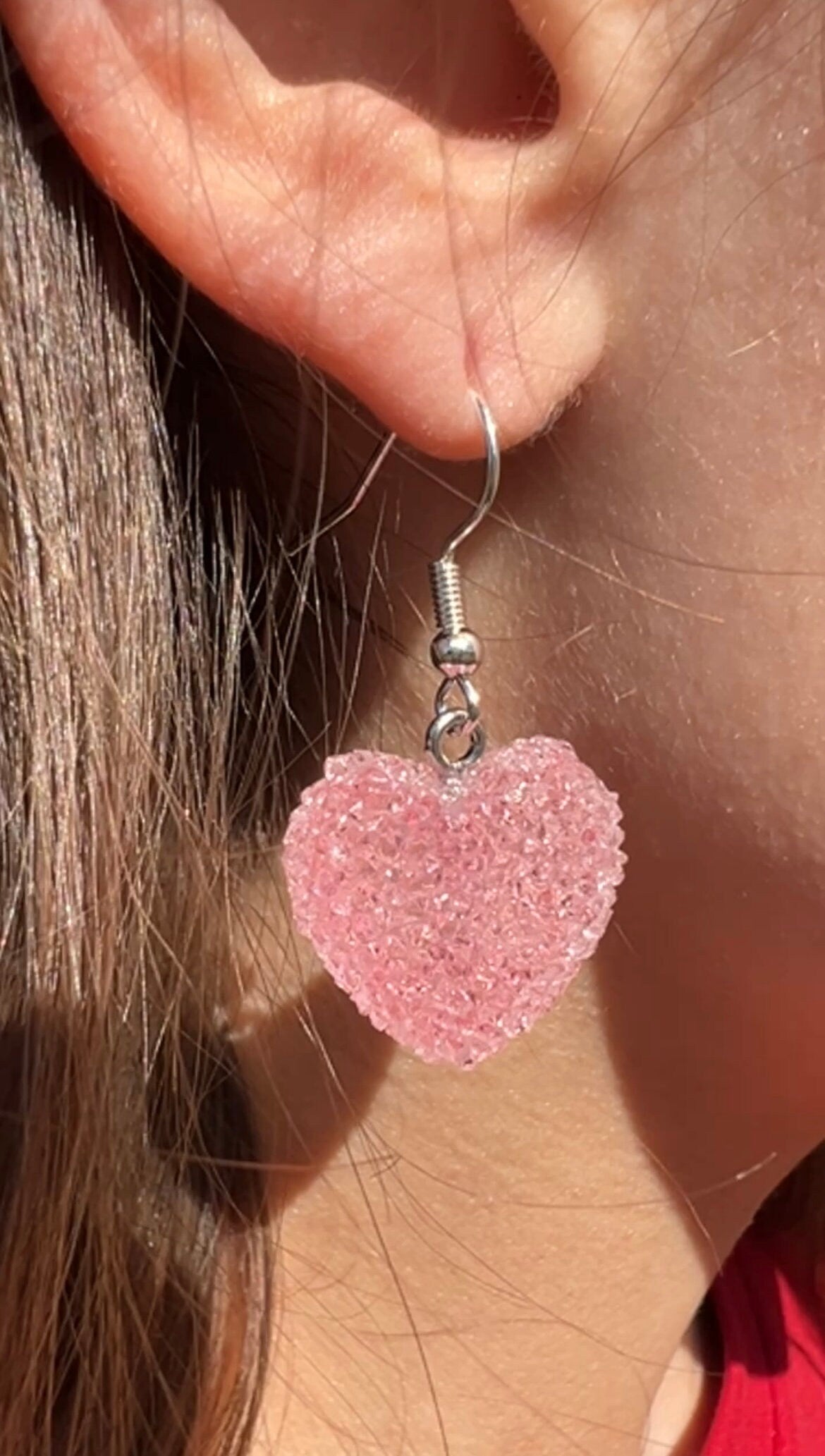 2 crystal hearts silicone mold / Resin molds