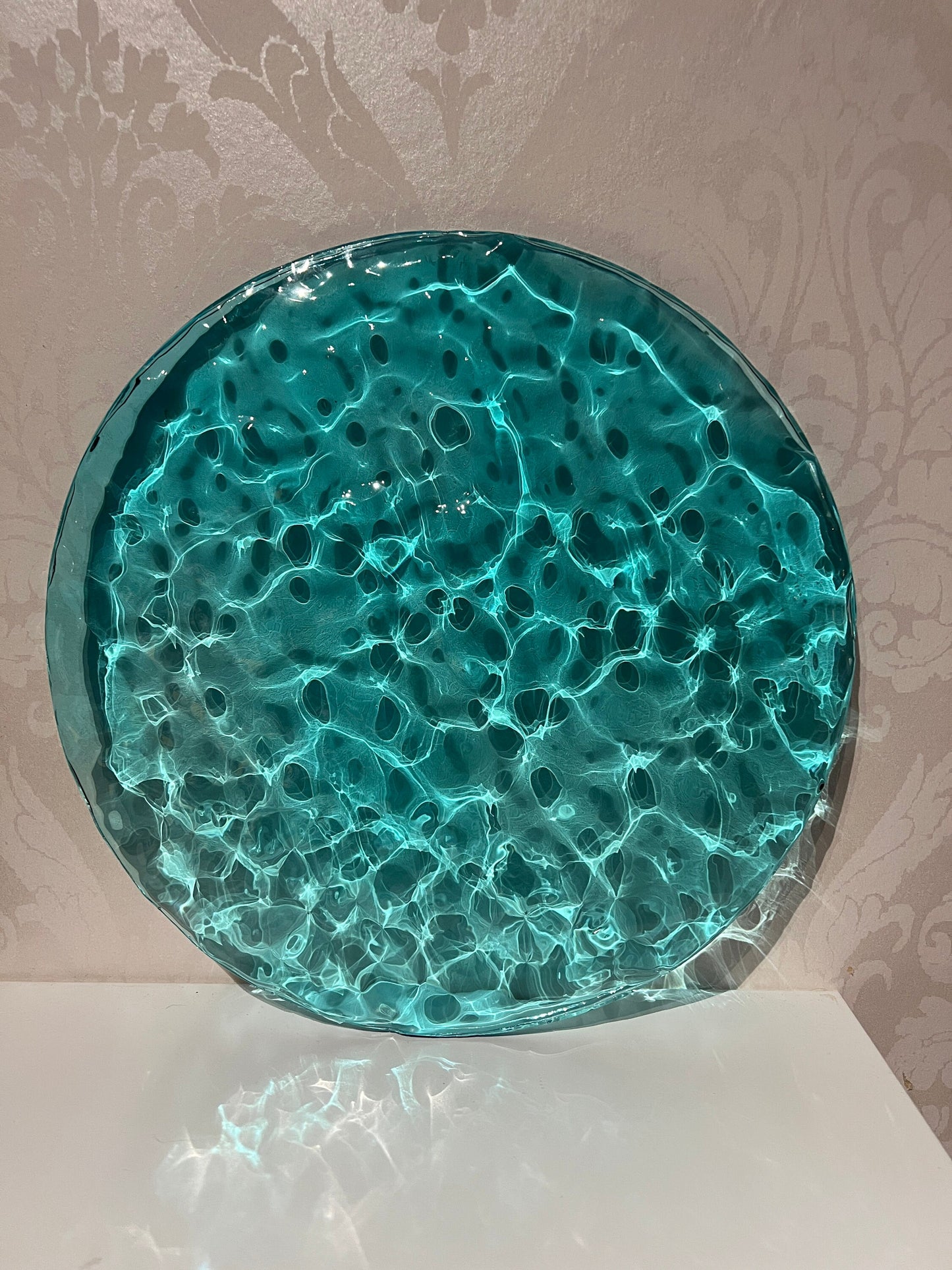 Vatteninspirerad konst 30 cm- Ocean art