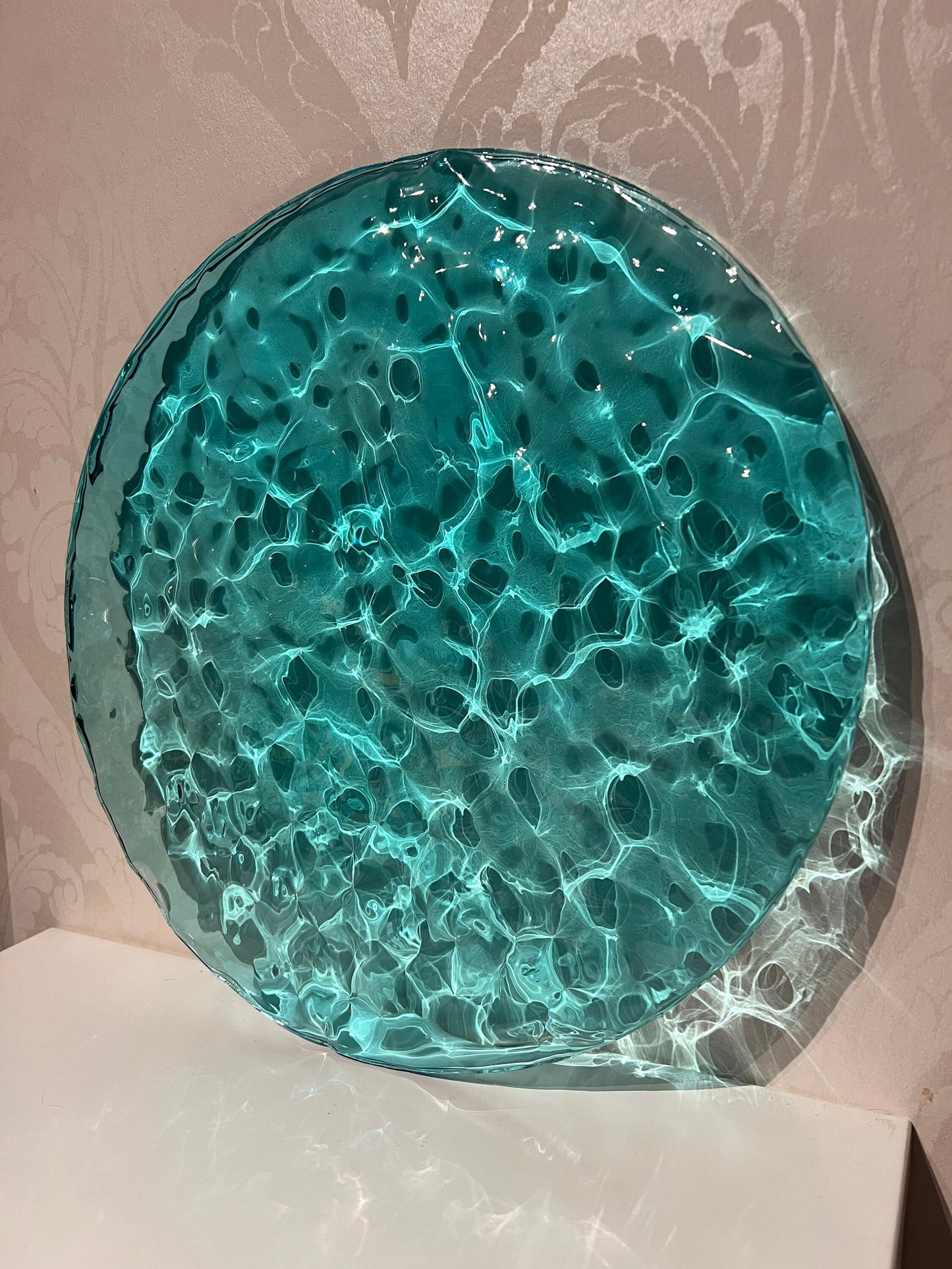 Vatteninspirerad konst 30 cm- Ocean art