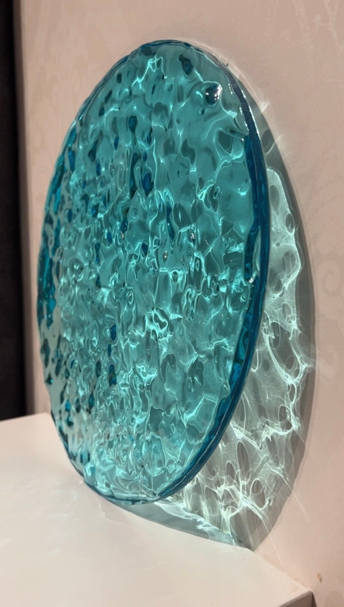 Vatteninspirerad konst 30 cm- Ocean art