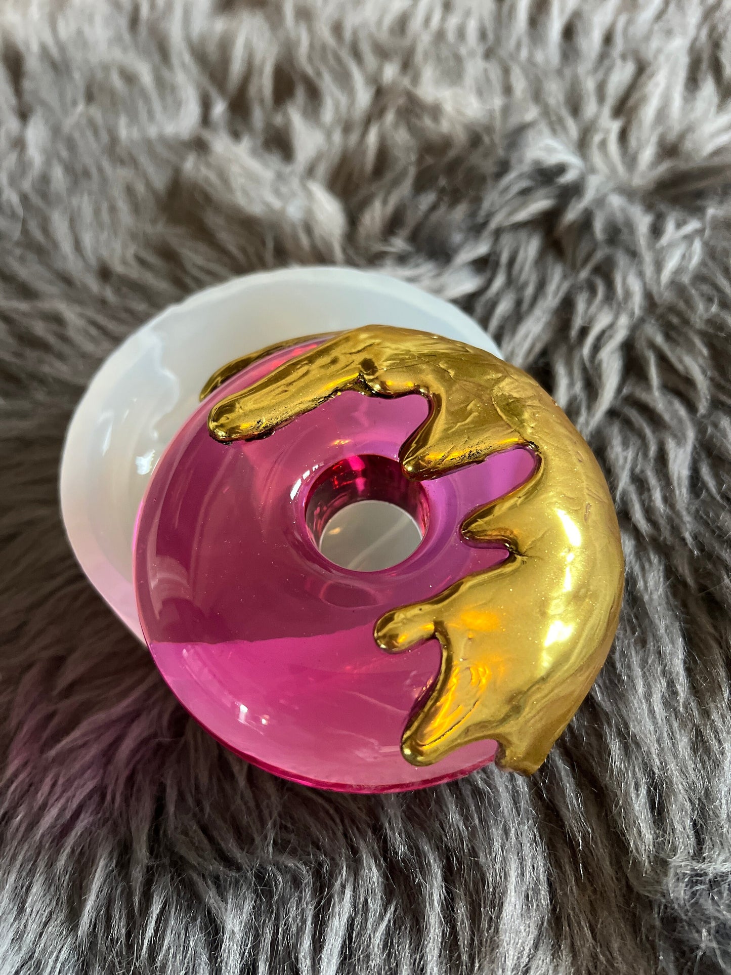 dripping donut silicone mold / Resin mold