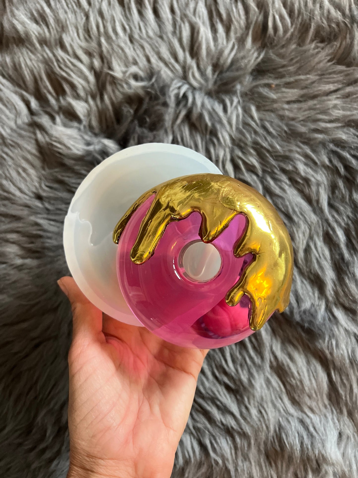 dripping donut silicone mold / Resin mold