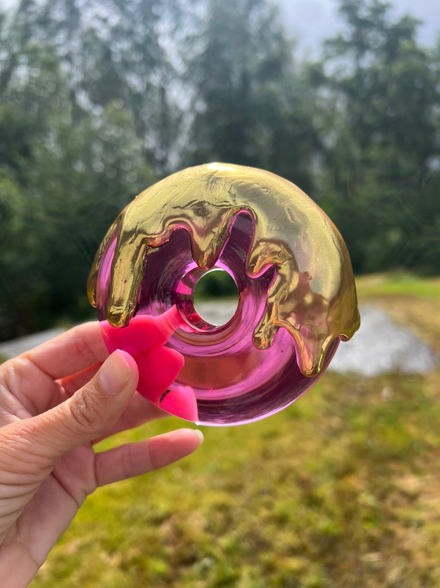 dripping donut silicone mold / Resin mold