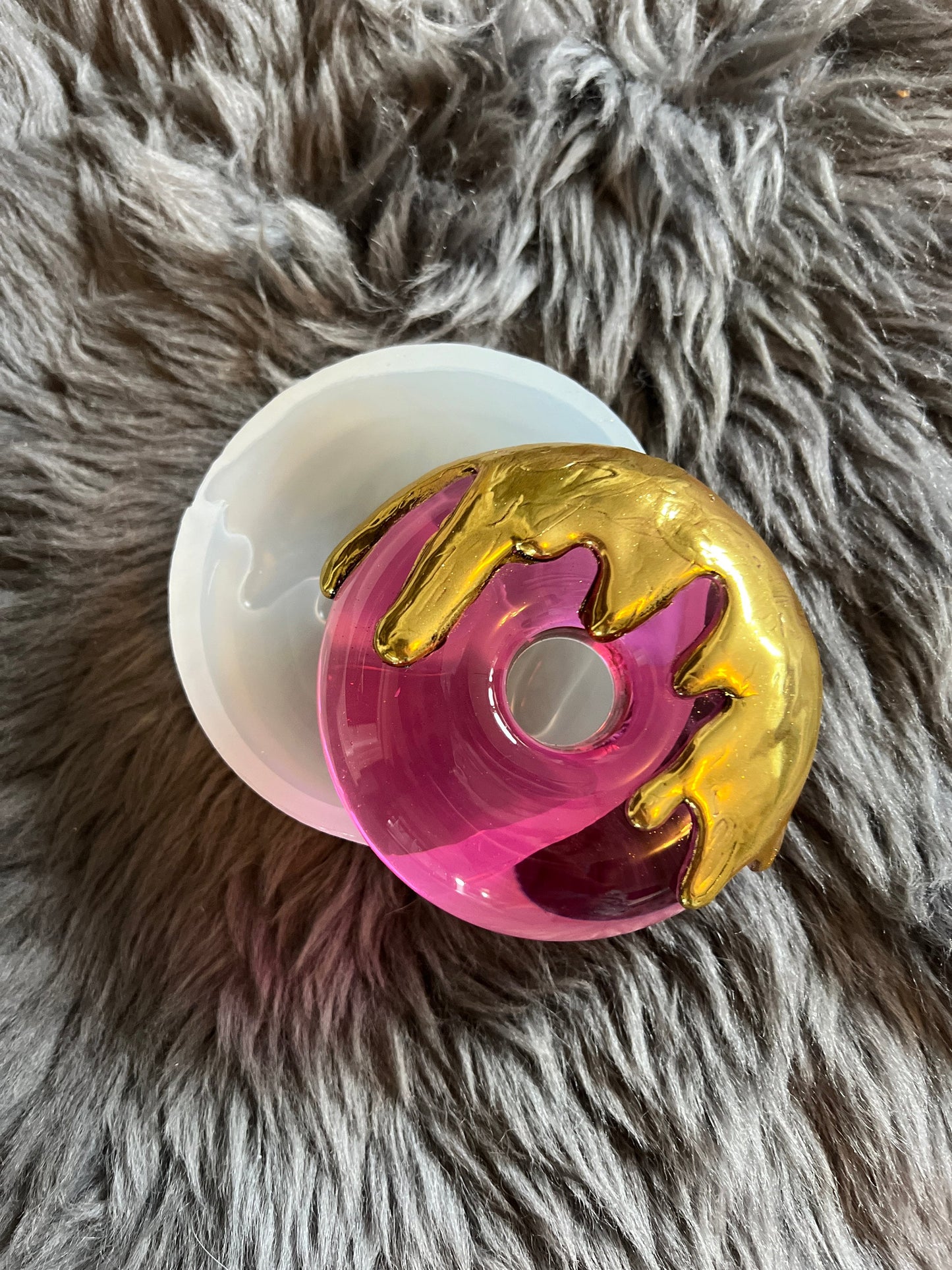 dripping donut silicone mold / Resin mold