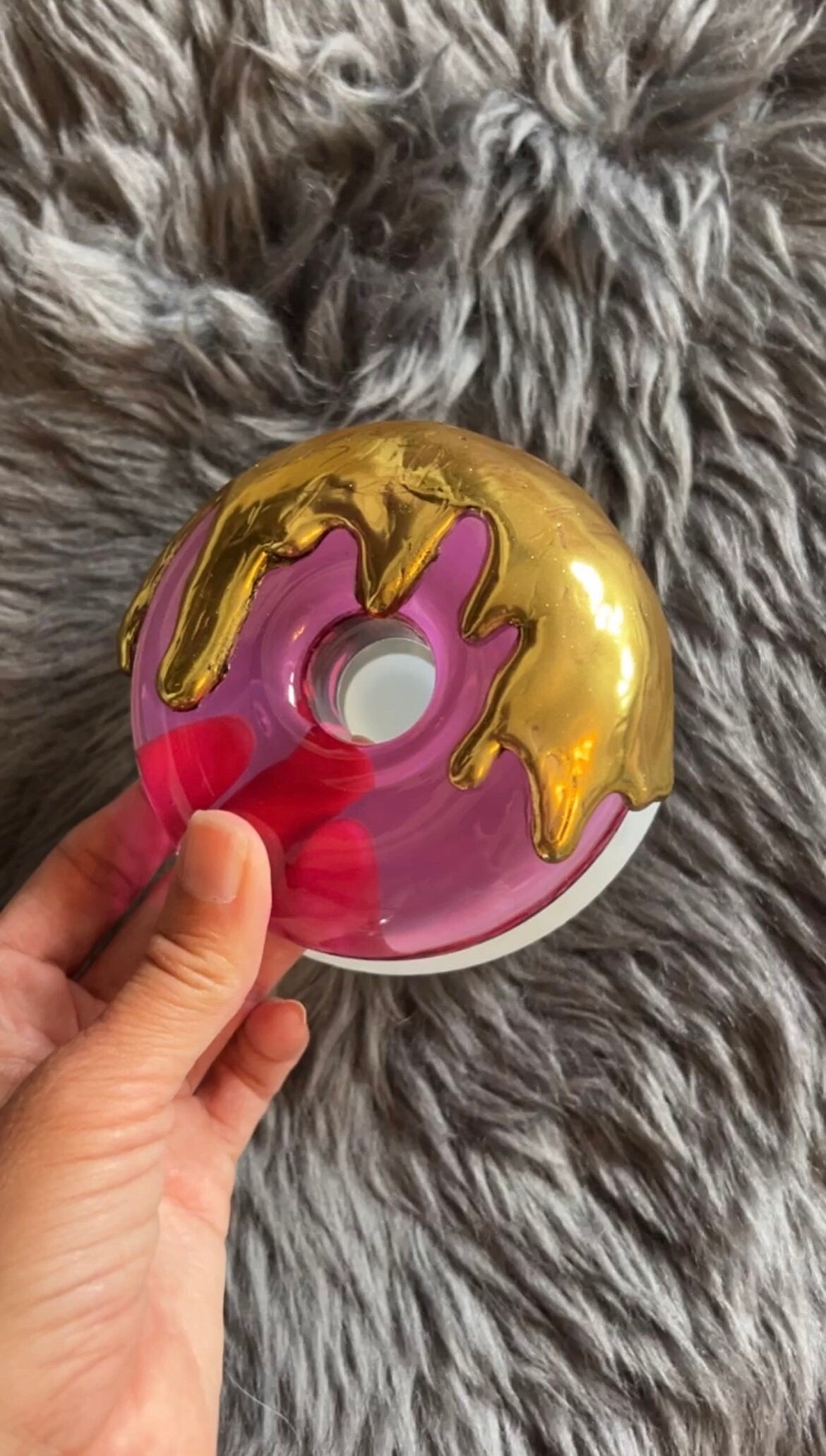 dripping donut silicone mold / Resin mold