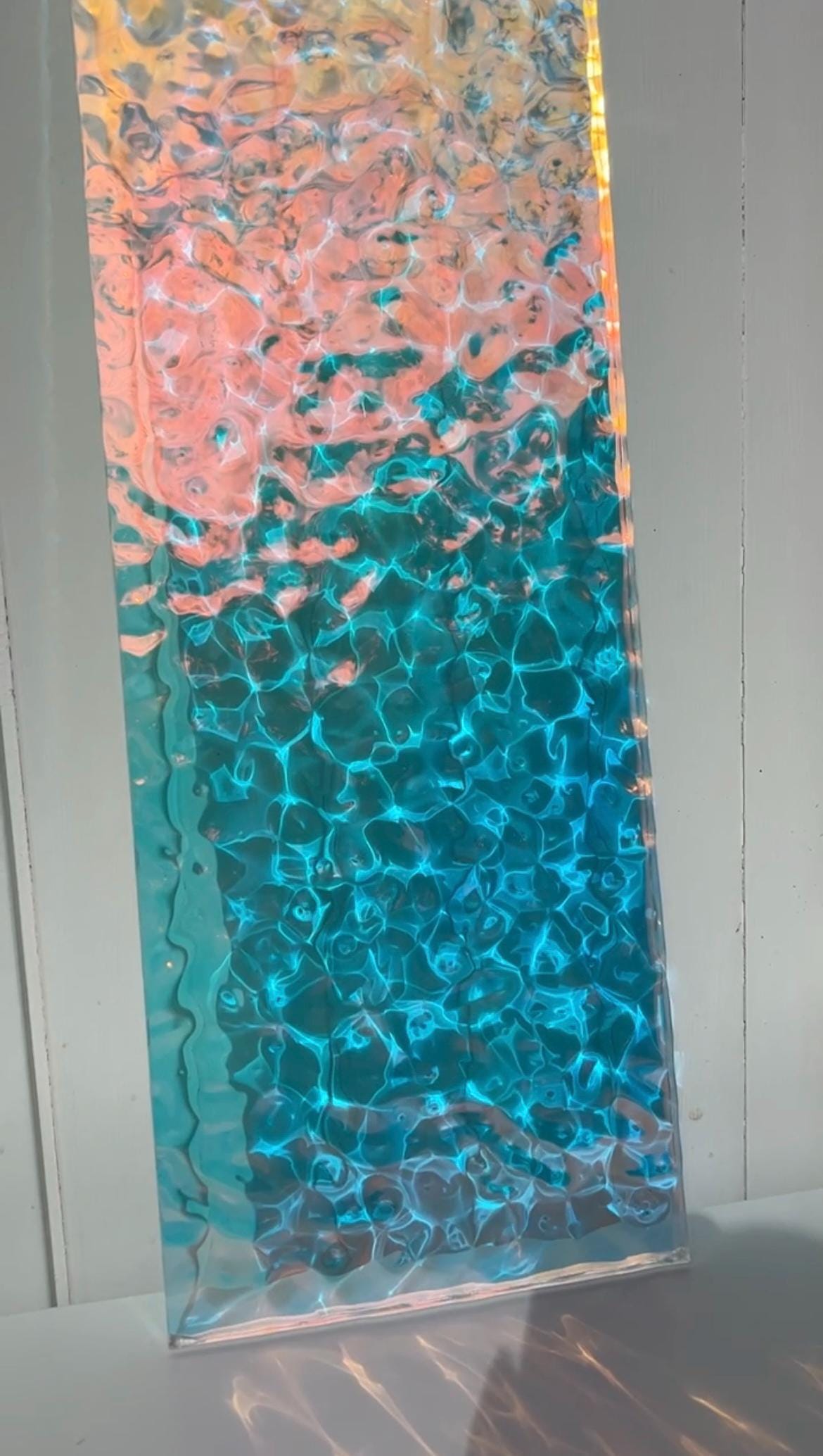 Vatten-inspirerad silikonform 20 x 60 cm