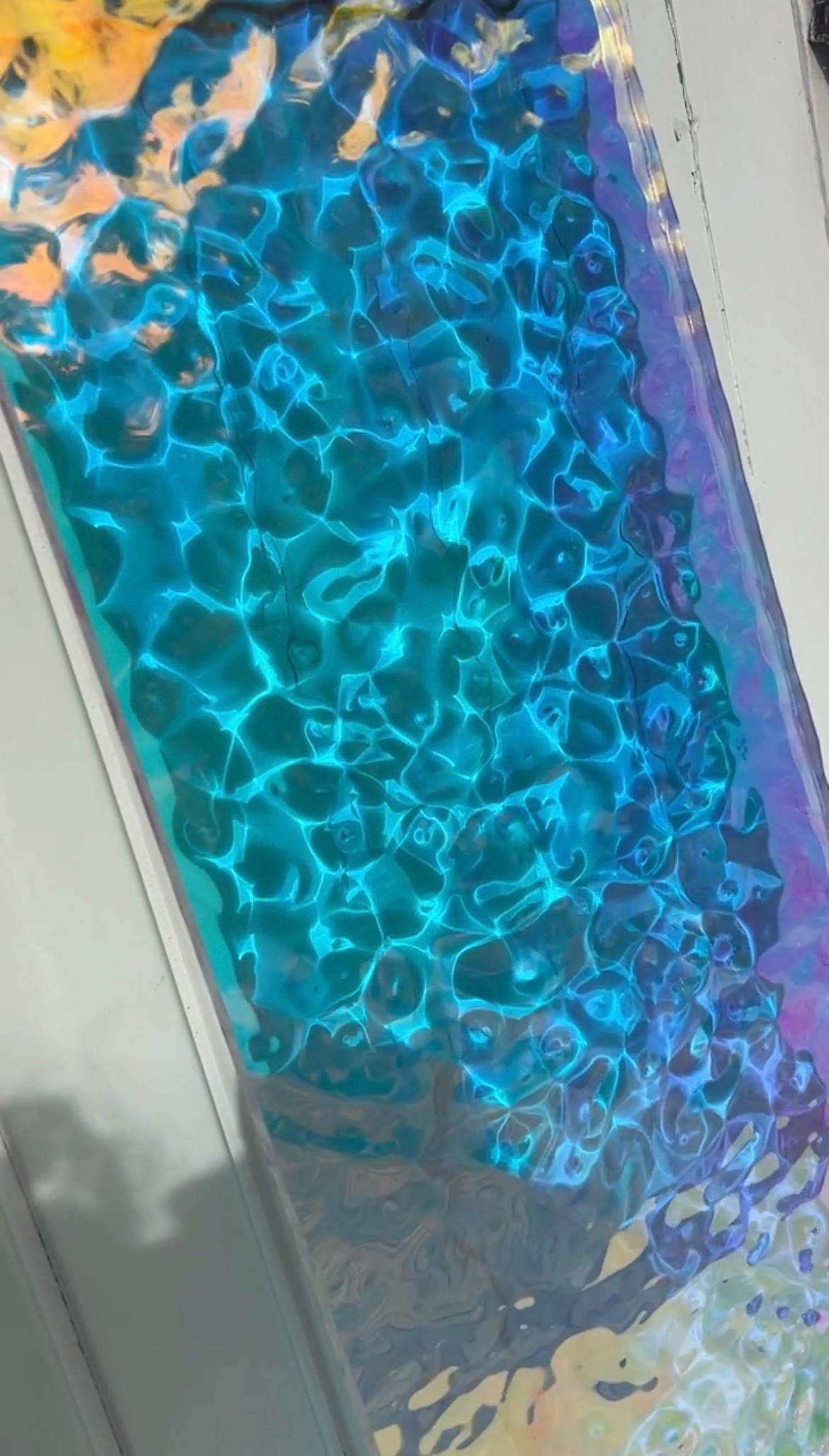 Vatten-inspirerad silikonform 20 x 60 cm