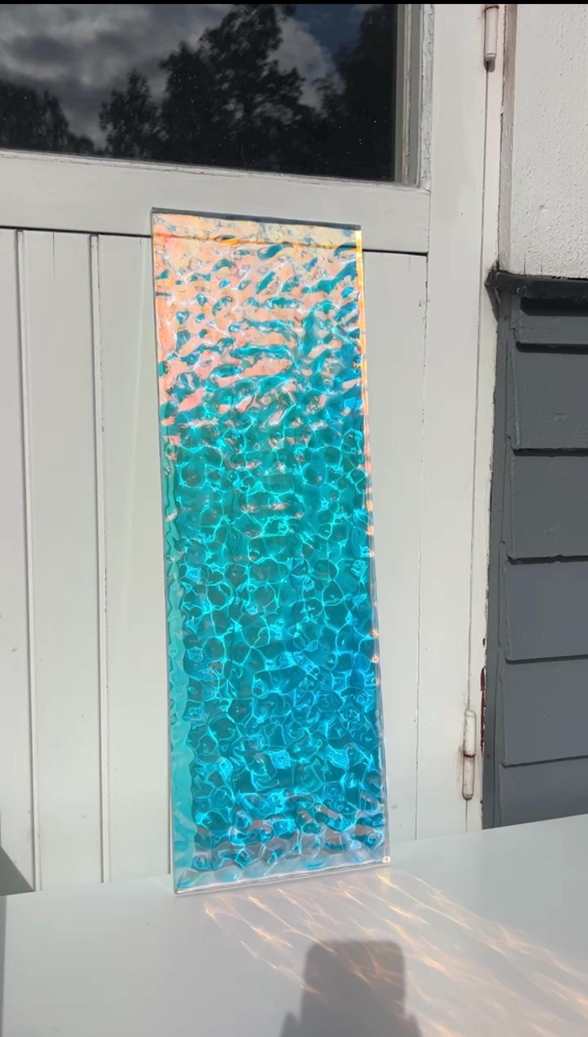 Vatten-inspirerad silikonform 20 x 60 cm