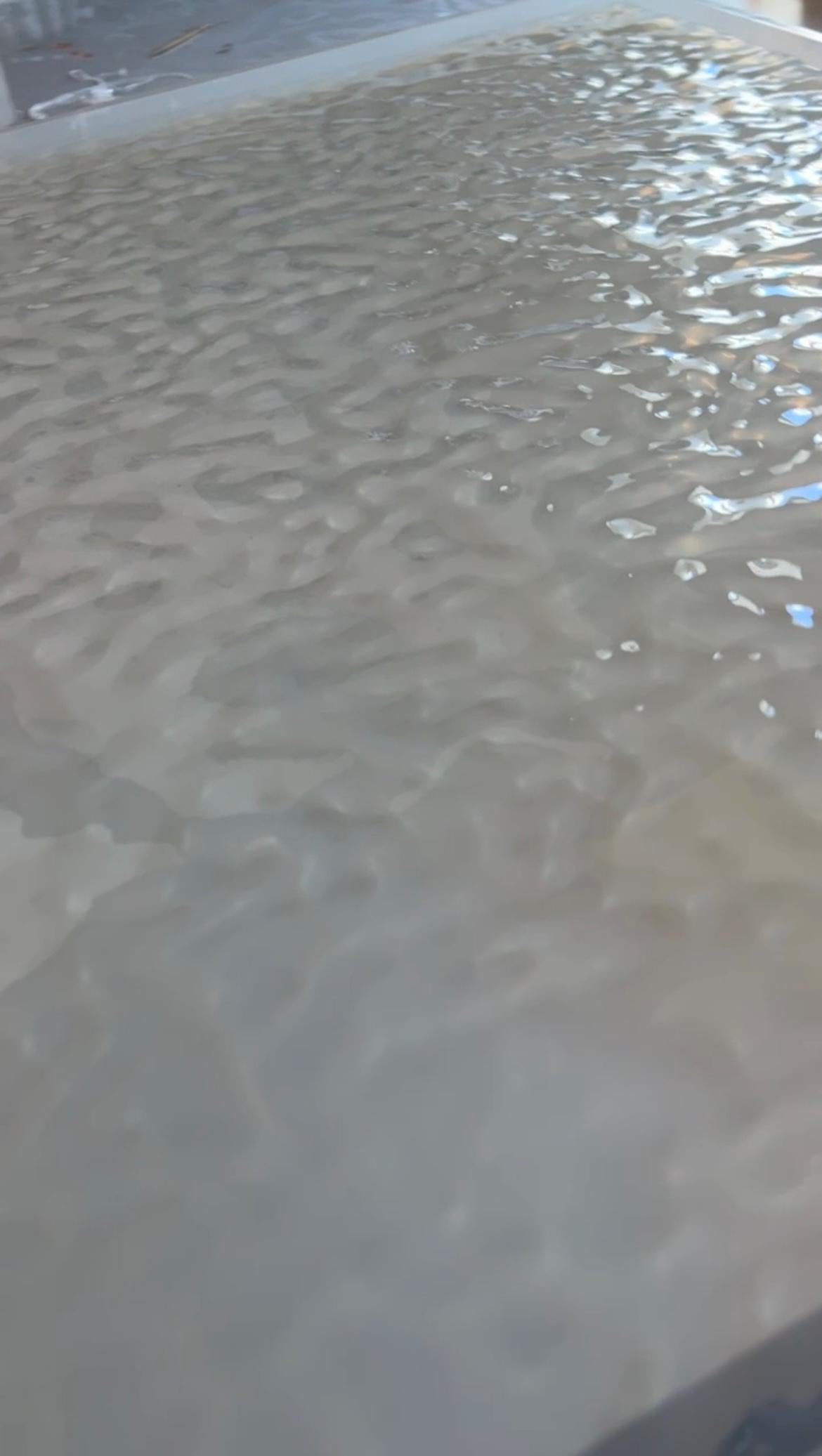 Vatten-inspirerad silikonform XXL 60x60 cm