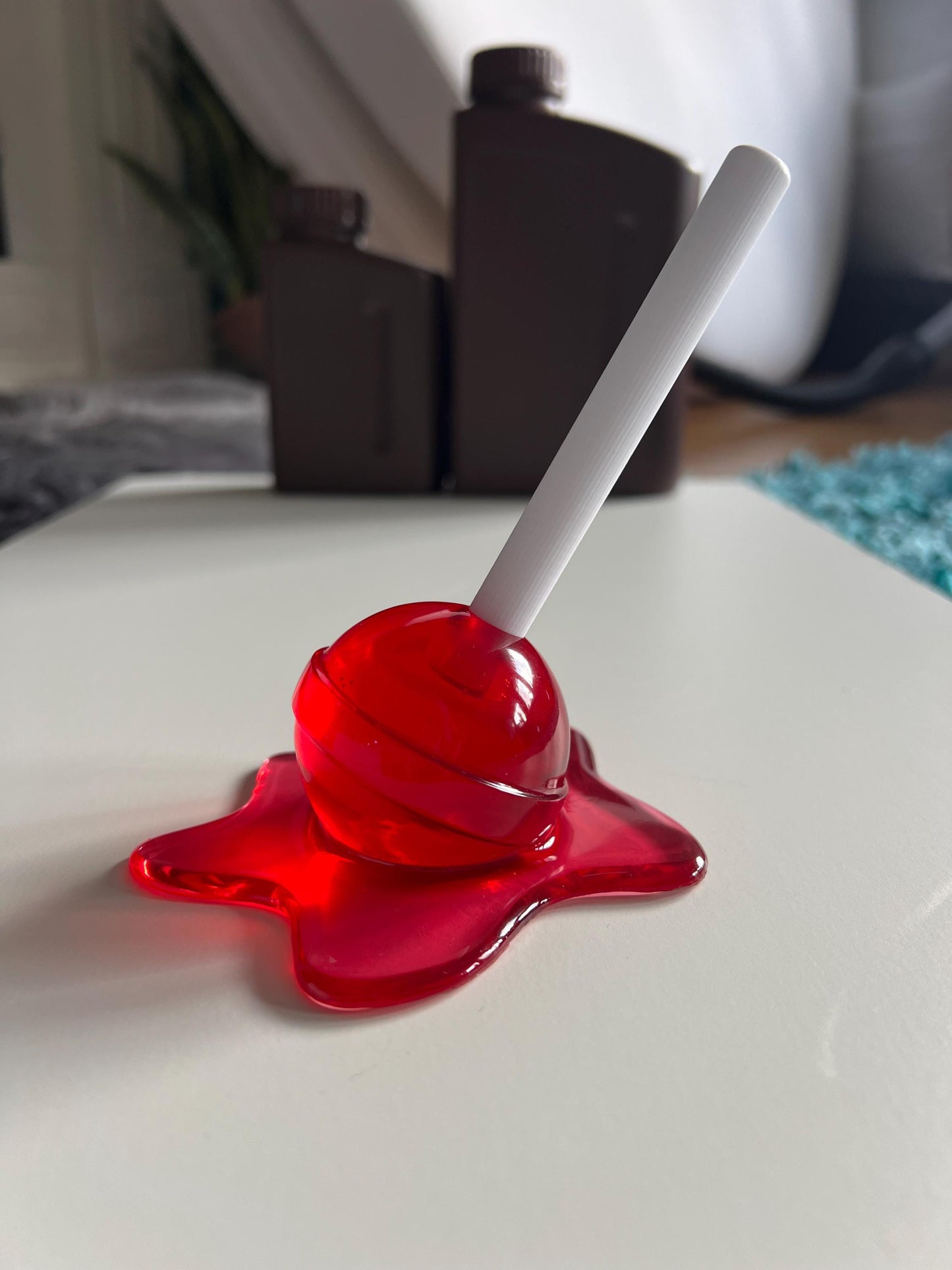 melted lollipop silicone mold - medium / Resin mold
