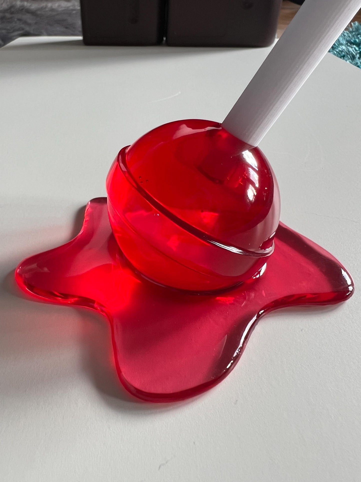 melted lollipop silicone mold - medium / Resin mold