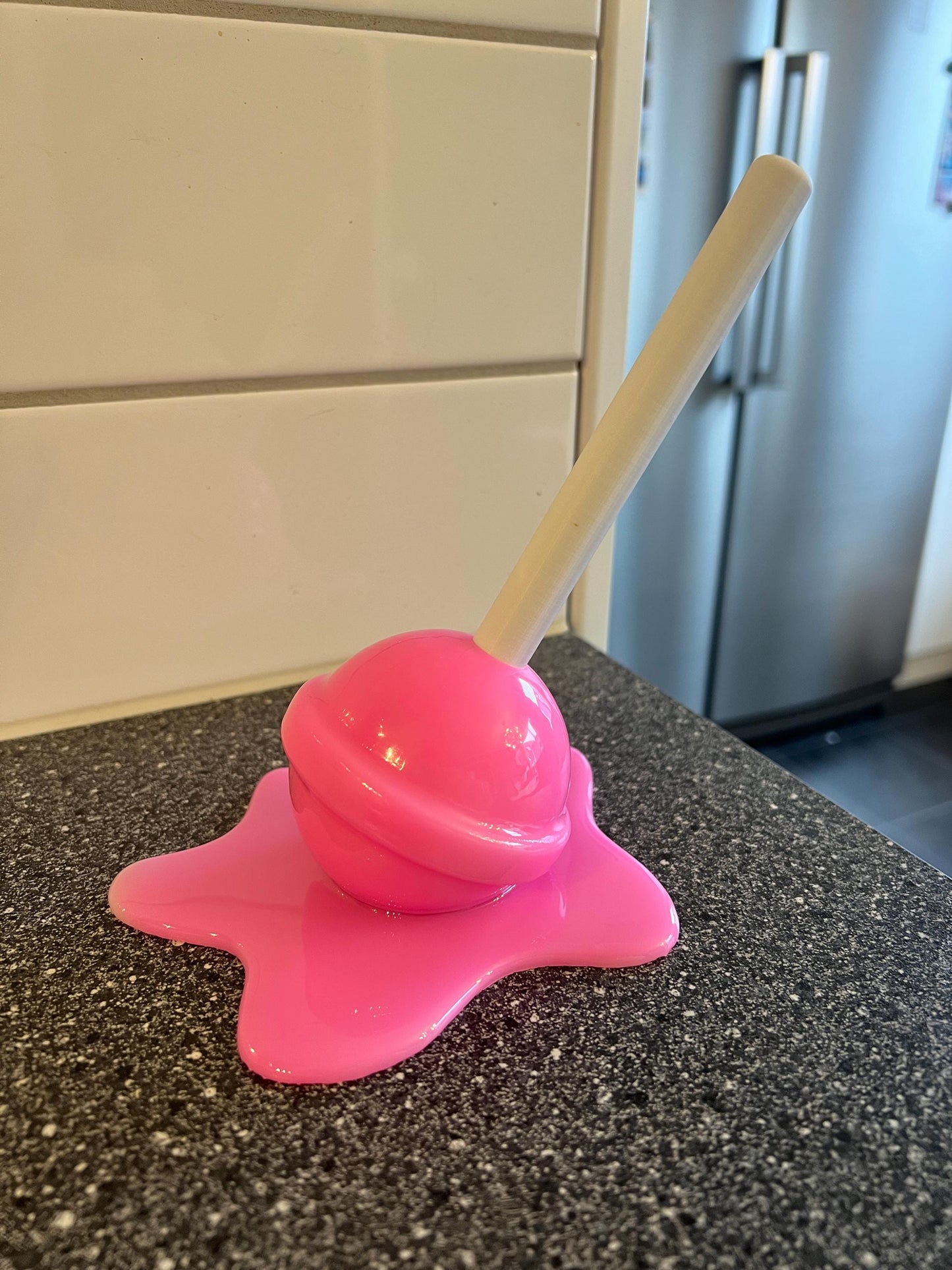 BIG Melted Lollipop *POP ART*
