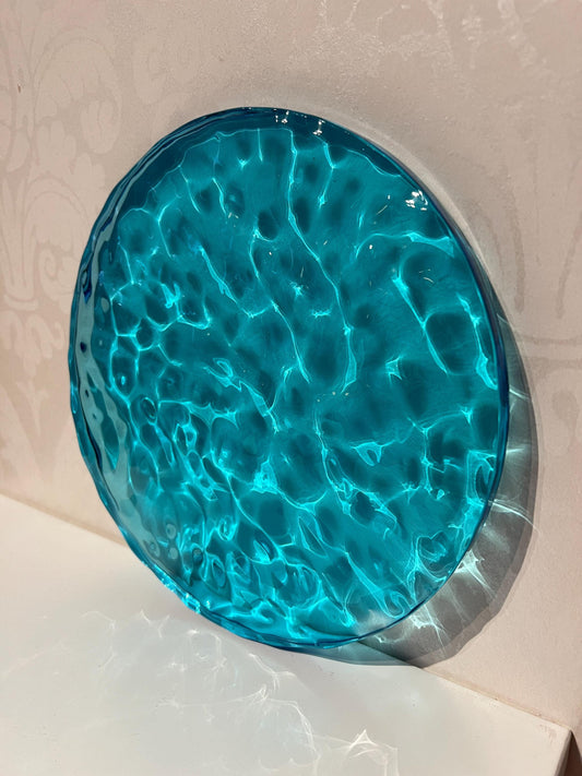 Ocean art 20 cm - water ripples artpiece