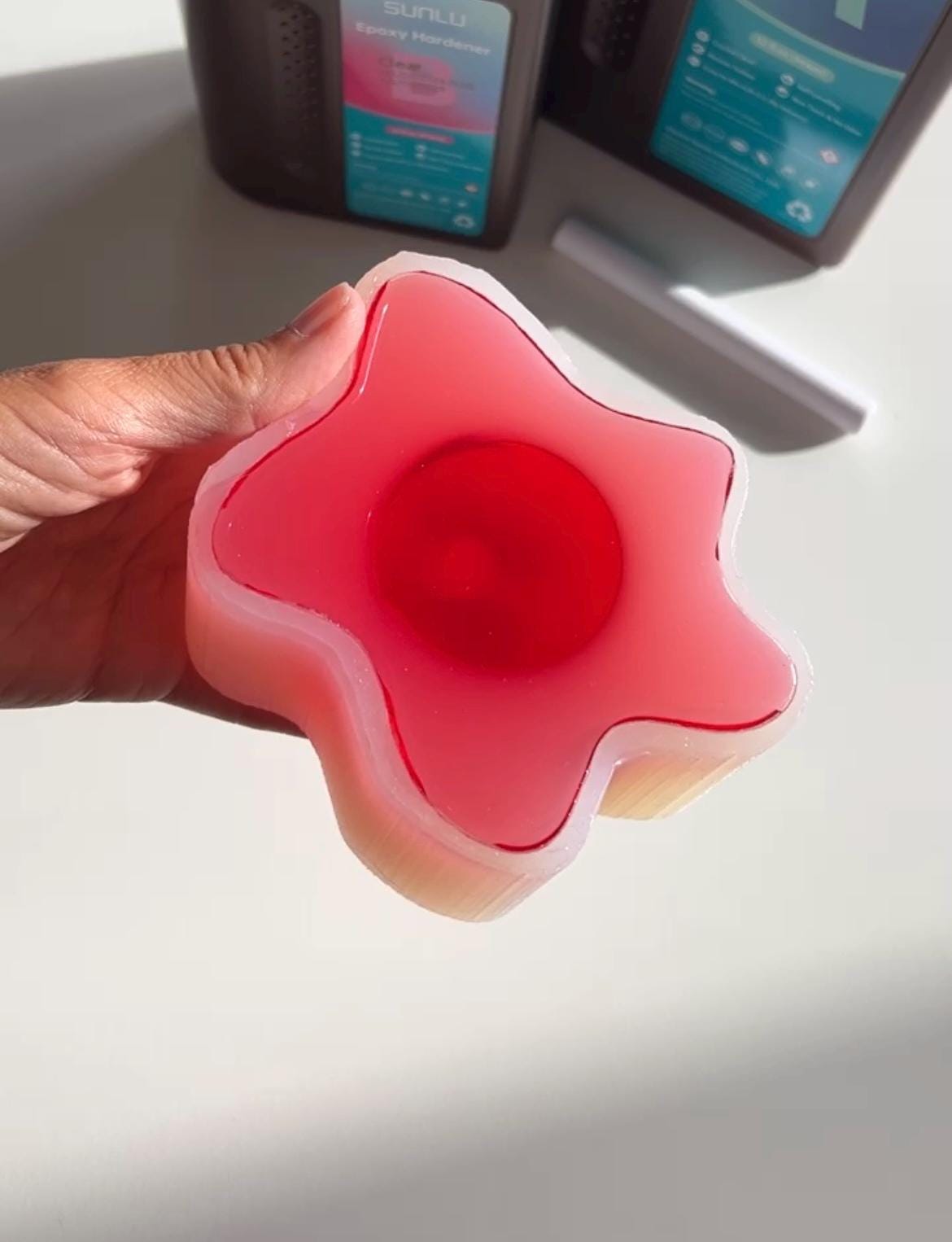 melted lollipop silicone mold - medium / Resin mold