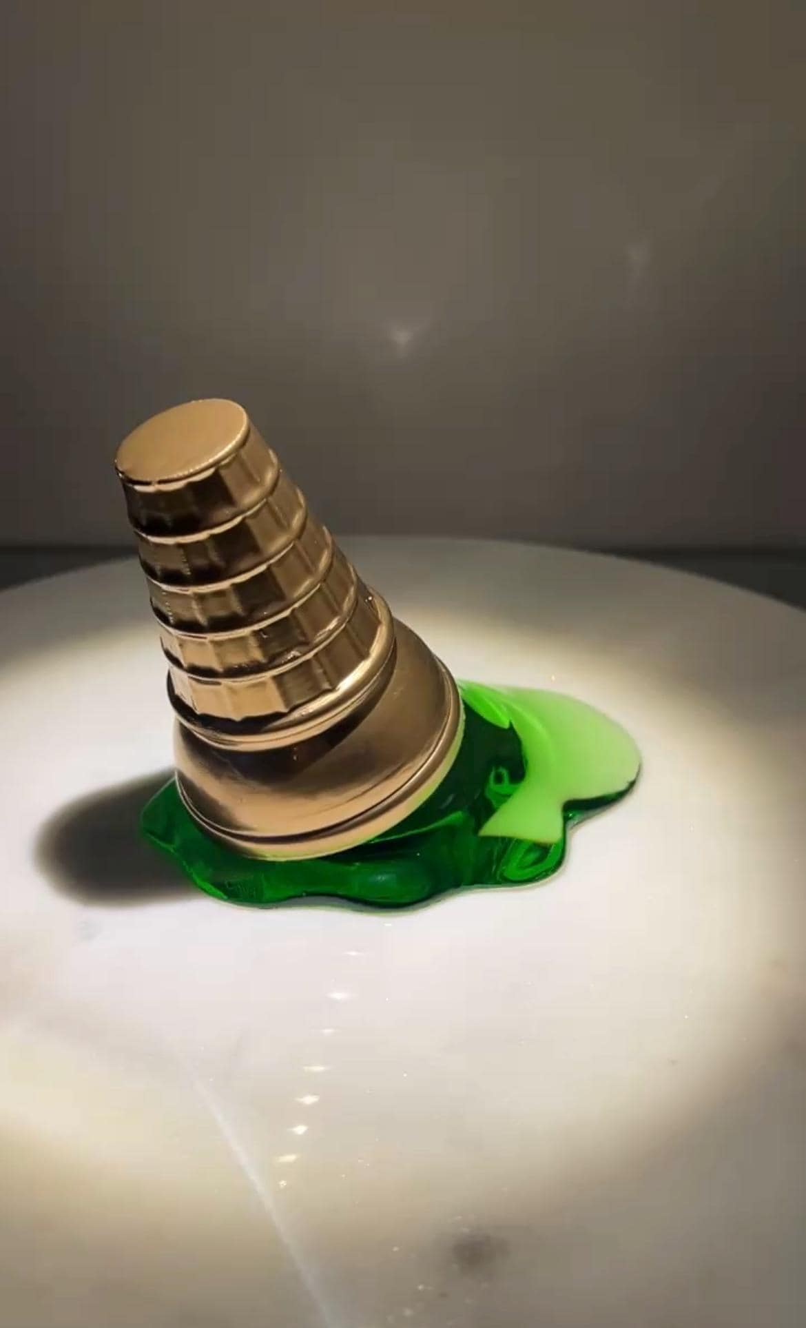 melted ice cream silicone mold / Resin mold