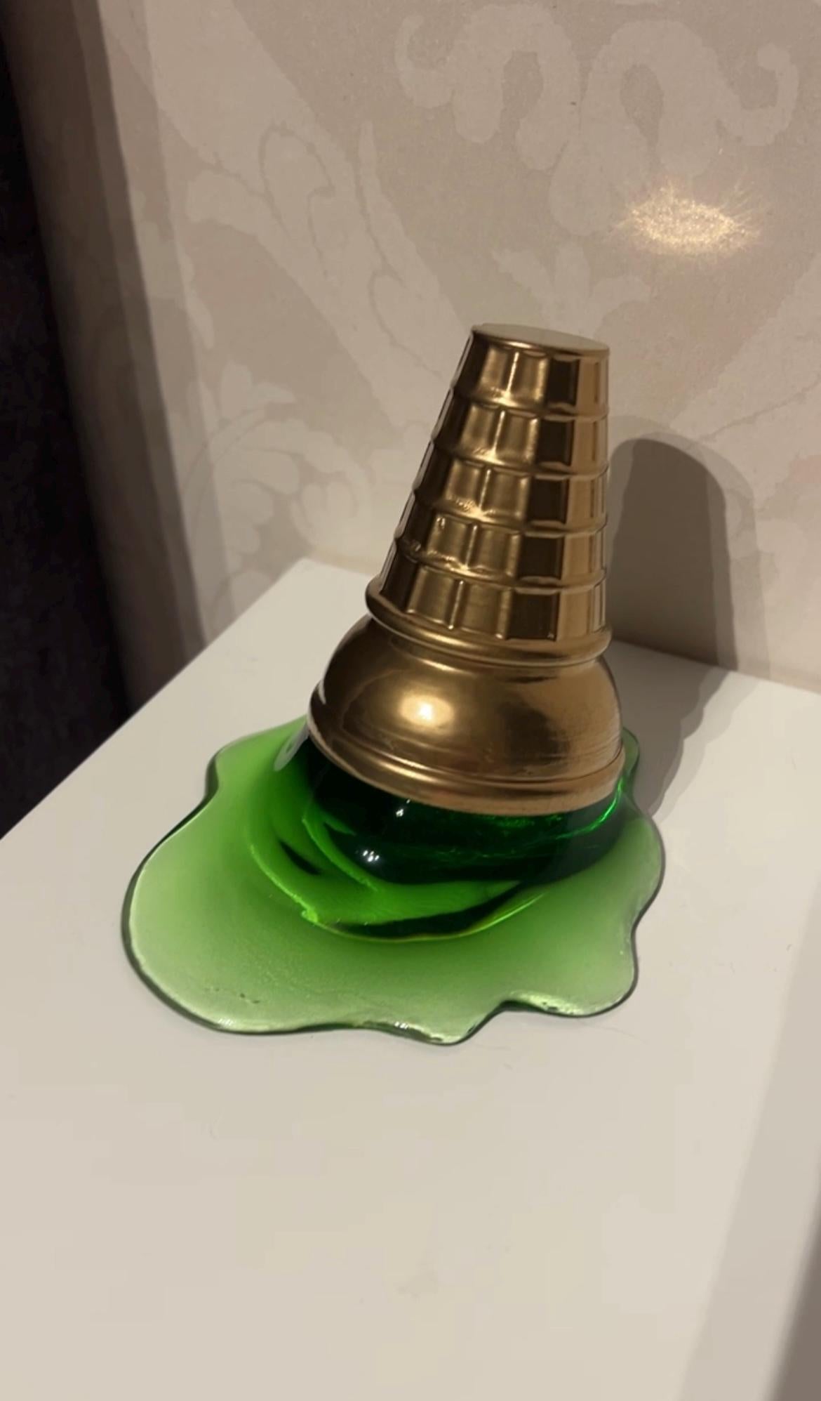 Melted ice cream sculpture *POP ART*