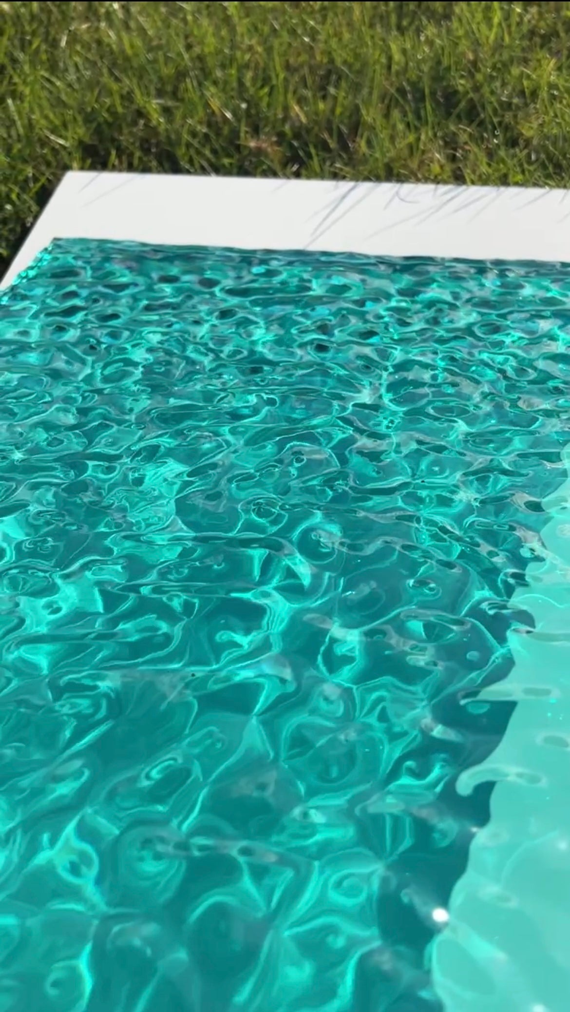 Water ripple silicone mold 30x40 cm/ Resin mold