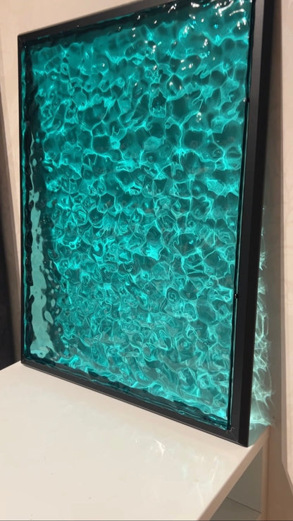 Water ripple silicone mold 30x40 cm/ Resin mold