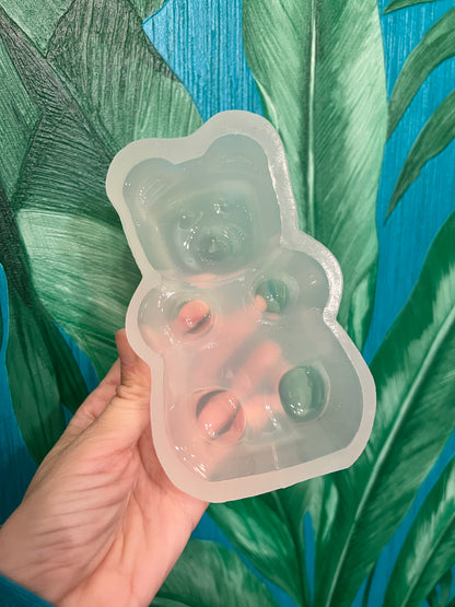 Big Gummybear silicone mold 11 cm / Resin mold