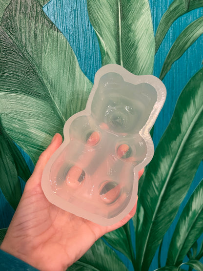 Big Gummybear silicone mold 11 cm / Resin mold