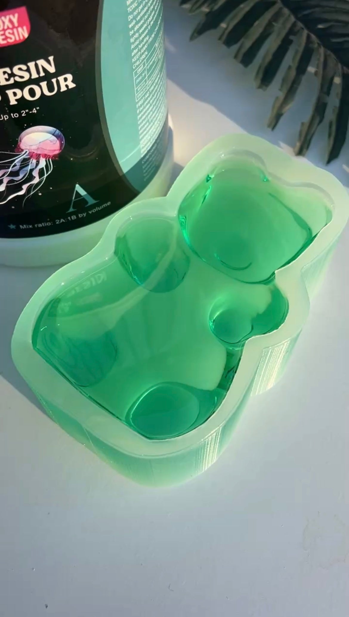 Big Gummybear silicone mold 15 cm / Resin mold