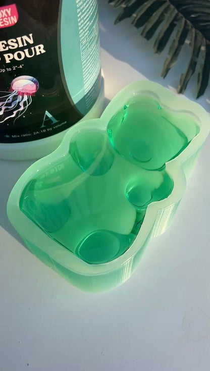 Big Gummybear silicone mold 15 cm / Resin mold
