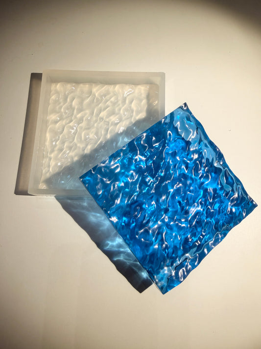 Water ripple silicone mold / Resin mold