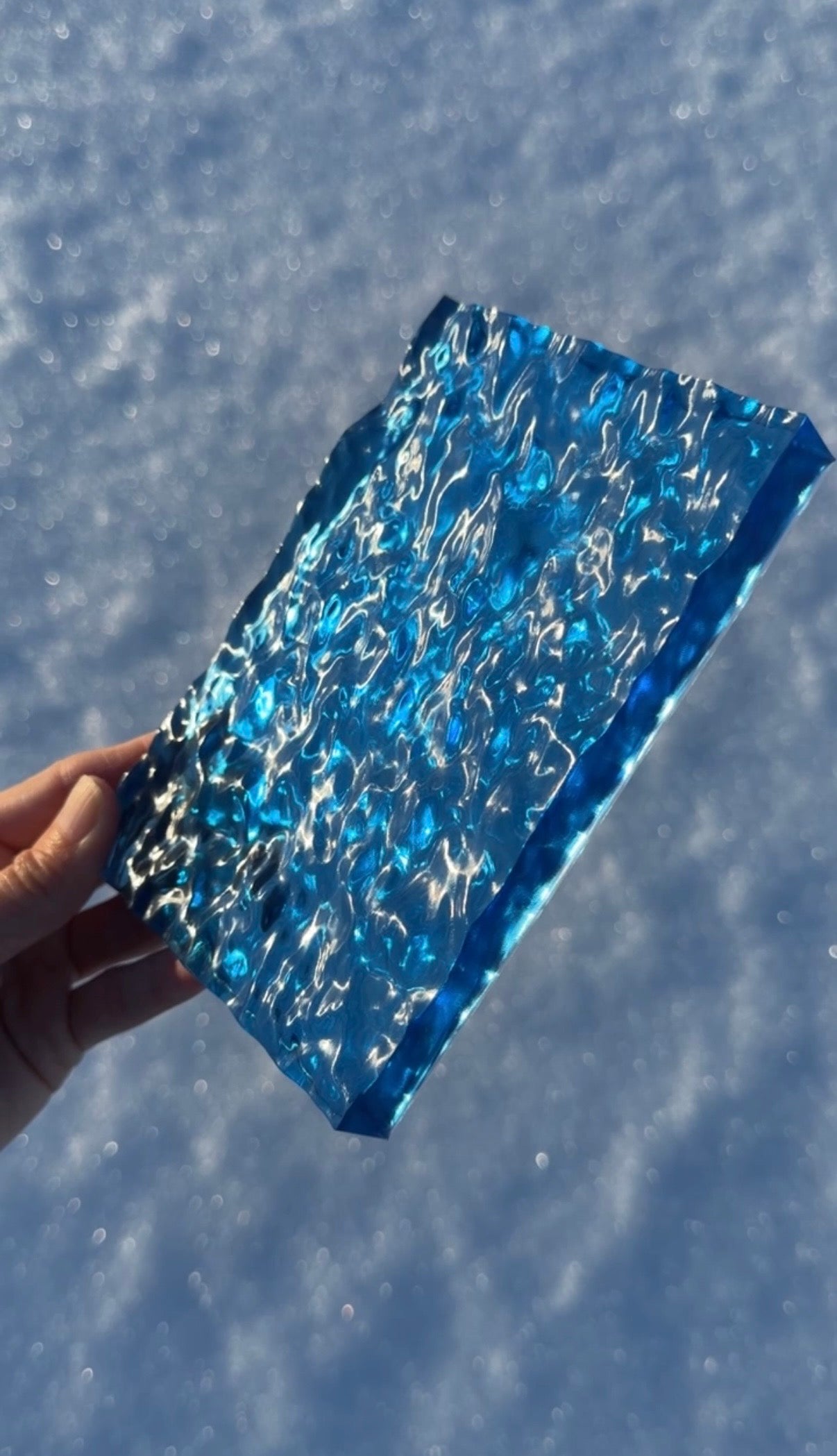 Vatten-inspirerad silikonform 