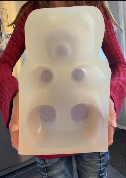 25 cm GIANT JUMBO Gummybear silicone mold / Resin mold