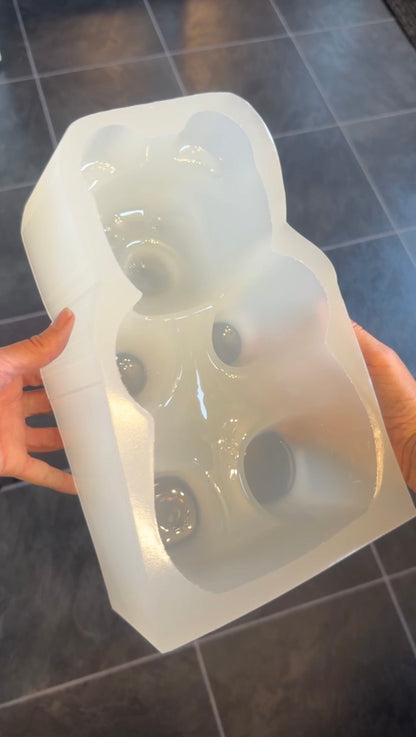 25 cm GIANT JUMBO Gummybear silicone mold / Resin mold